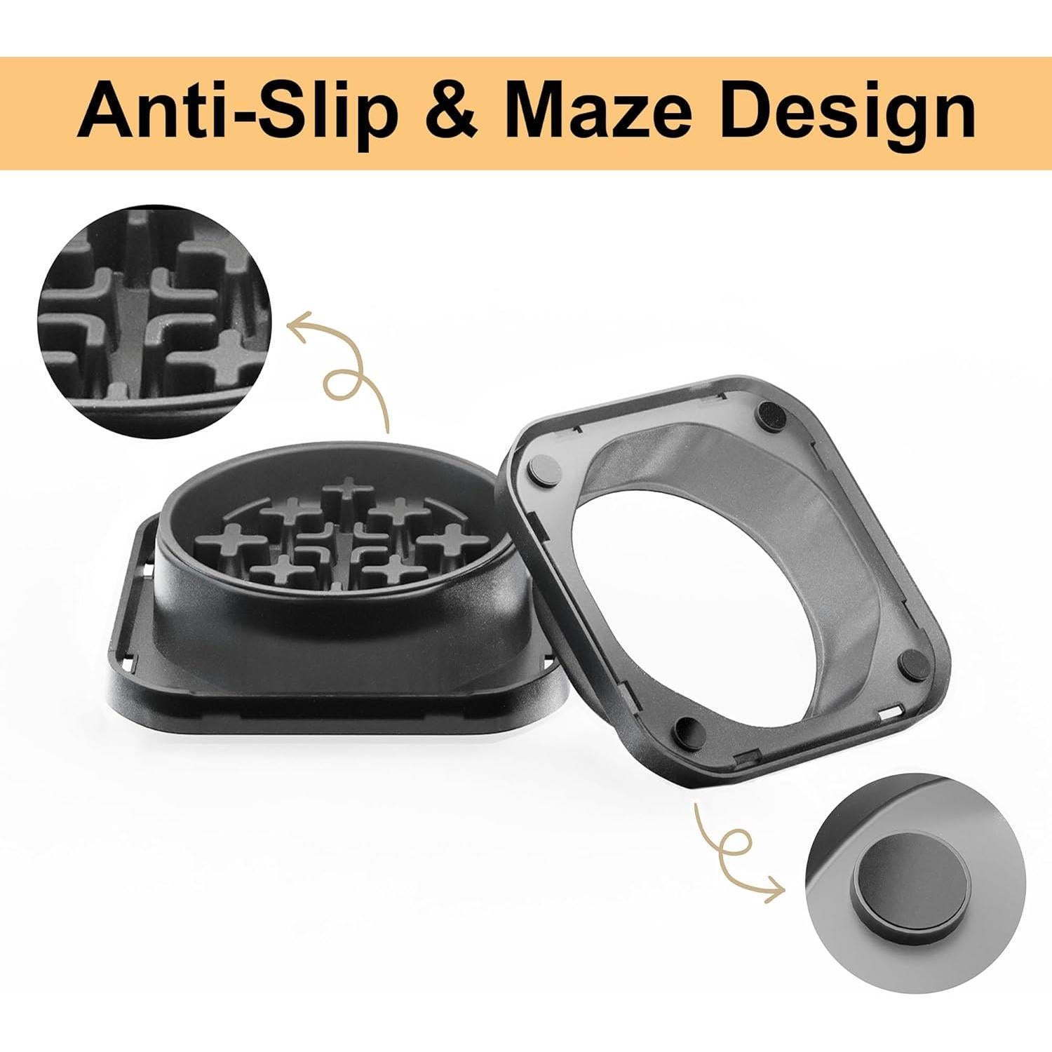 Cuenco de Alimentación Lenta FURNIPLAS 1 Taza Antideslizante