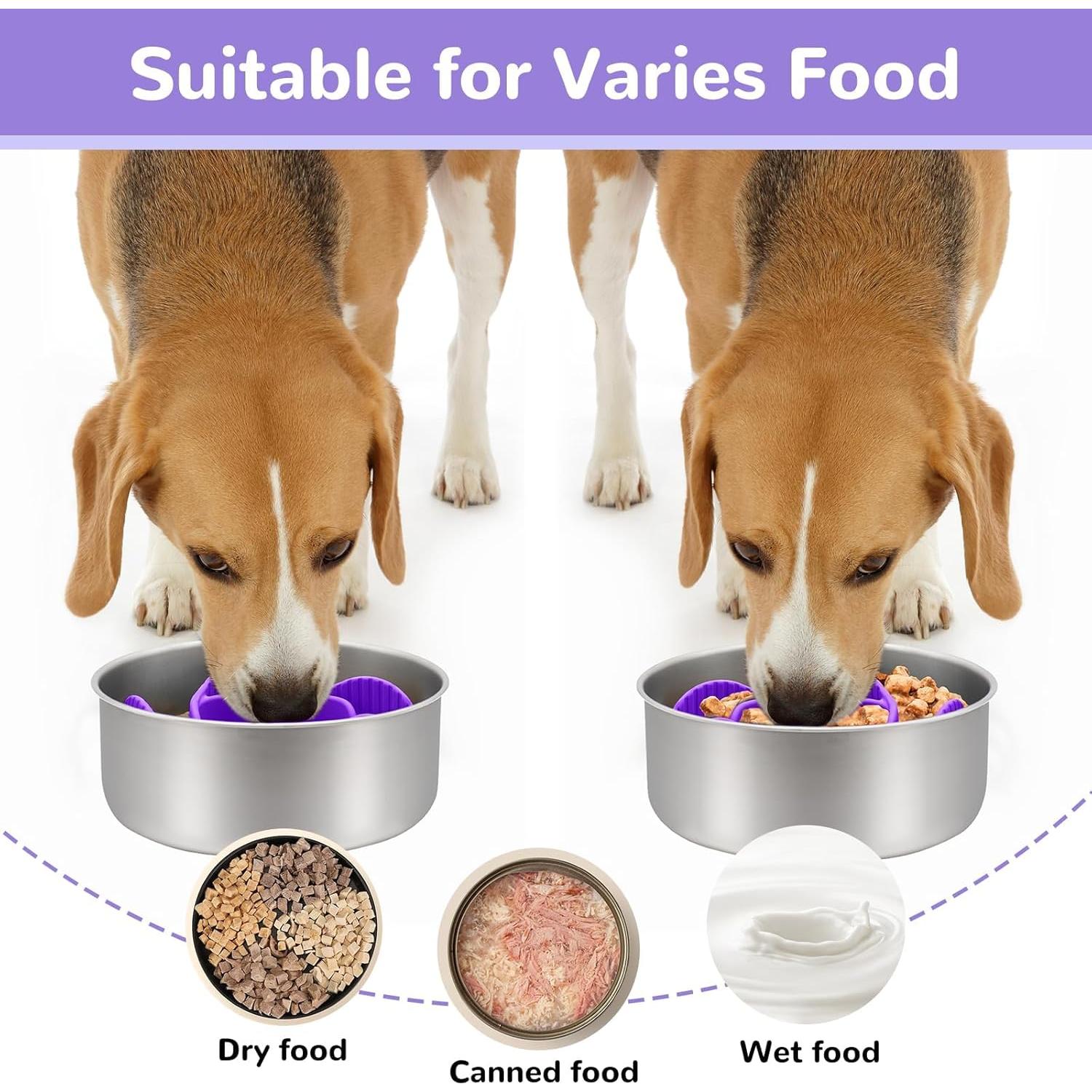 Inserto de Alimentación Lenta MateeyLife para Perros 14-18.3 cm