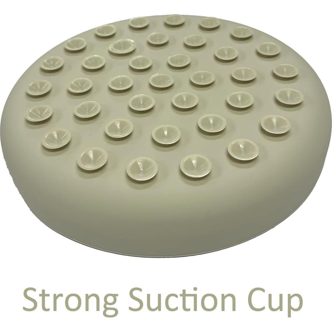 Cuenco de Alimentación Lenta Ausin 20 cm Antideslizante Beige