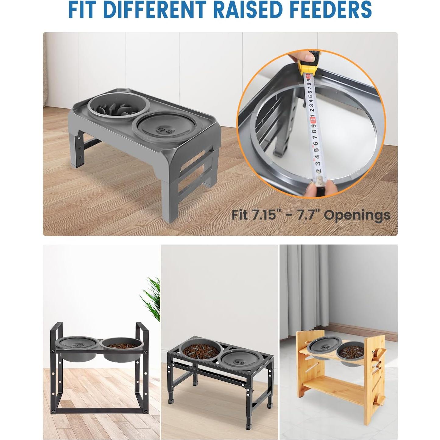 Tazón de Agua para Perros SCHITEC 850ml Sin Derrames