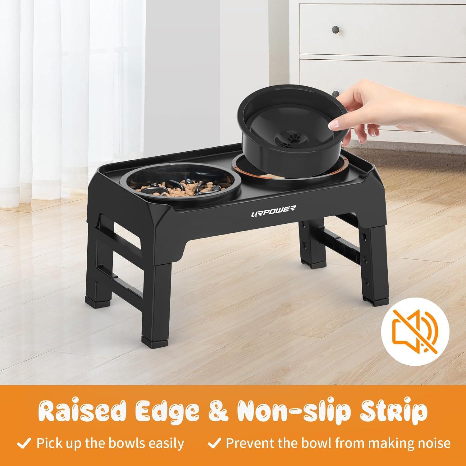 Cuencos Elevados para Perros URPOWER Antideslizantes 50 oz