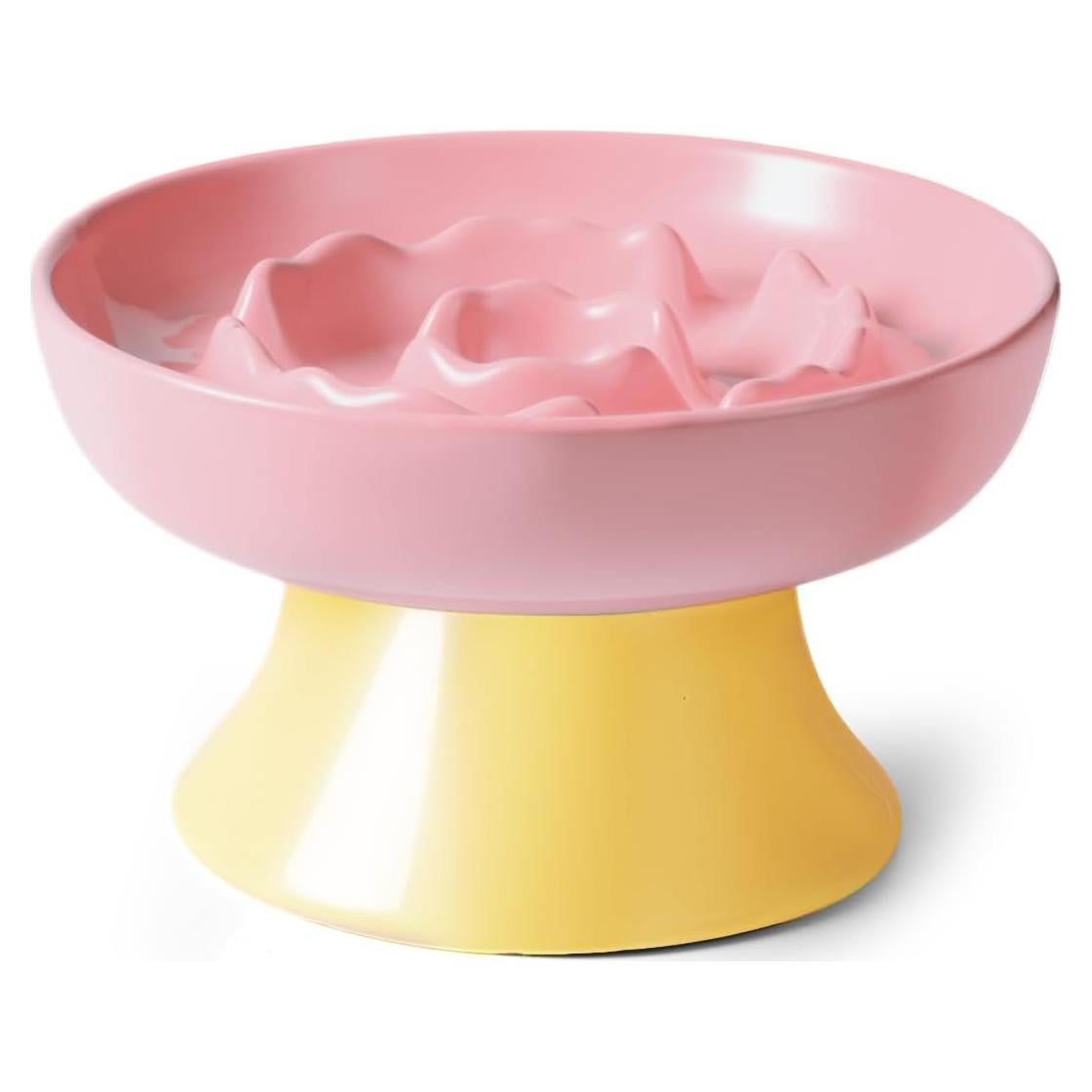 Cuenco Elevado para Perros de Alimentación Lenta RooXchowla 18cm