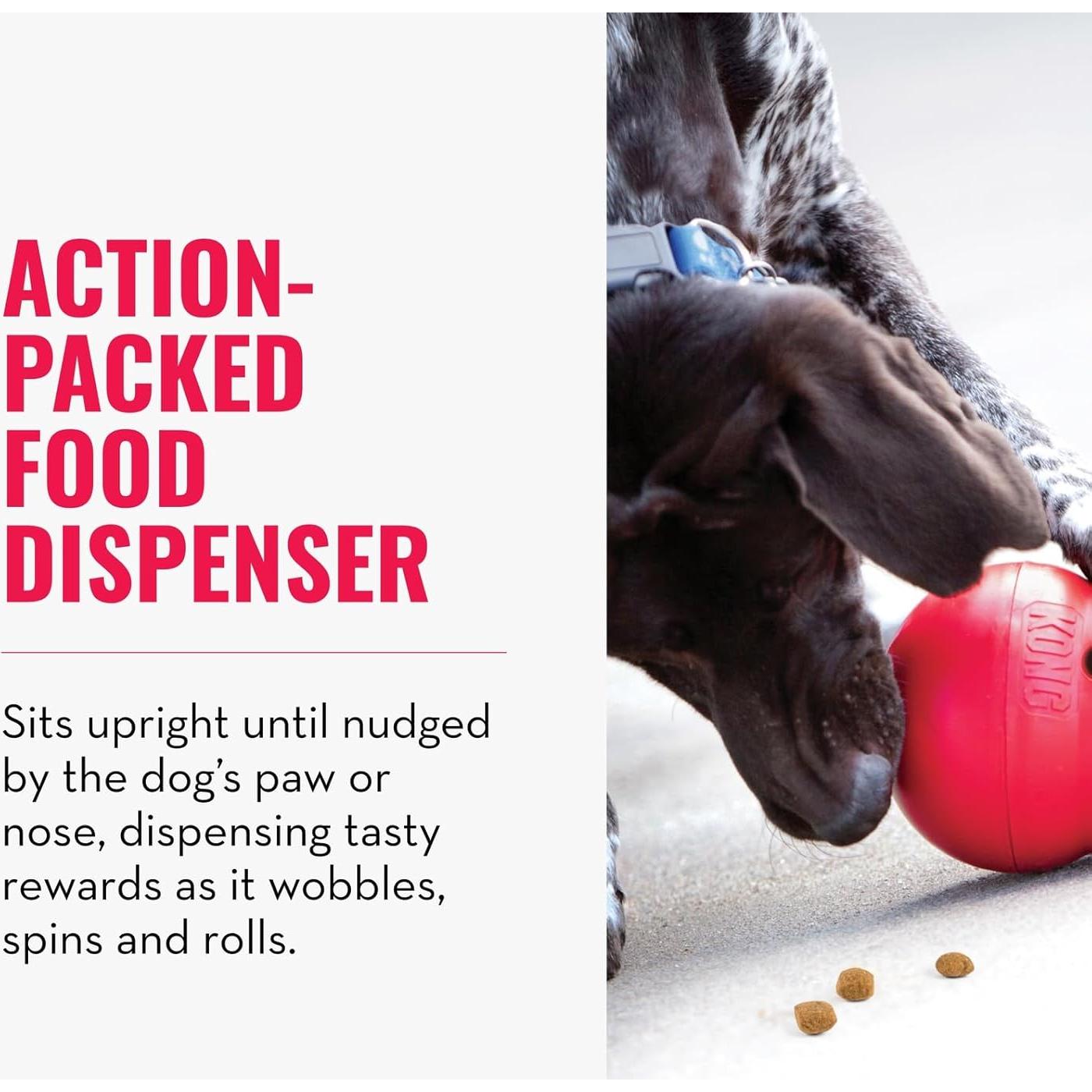 KONG Wobbler Juguete Interactivo Grande para Perros 19cm