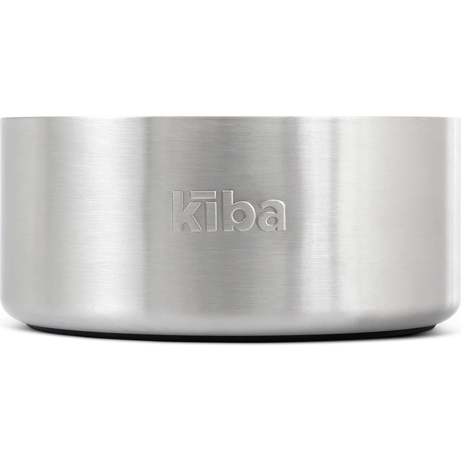 Tazón de Alimentación Lenta Kiba Ozark 64oz Acero Inoxidable