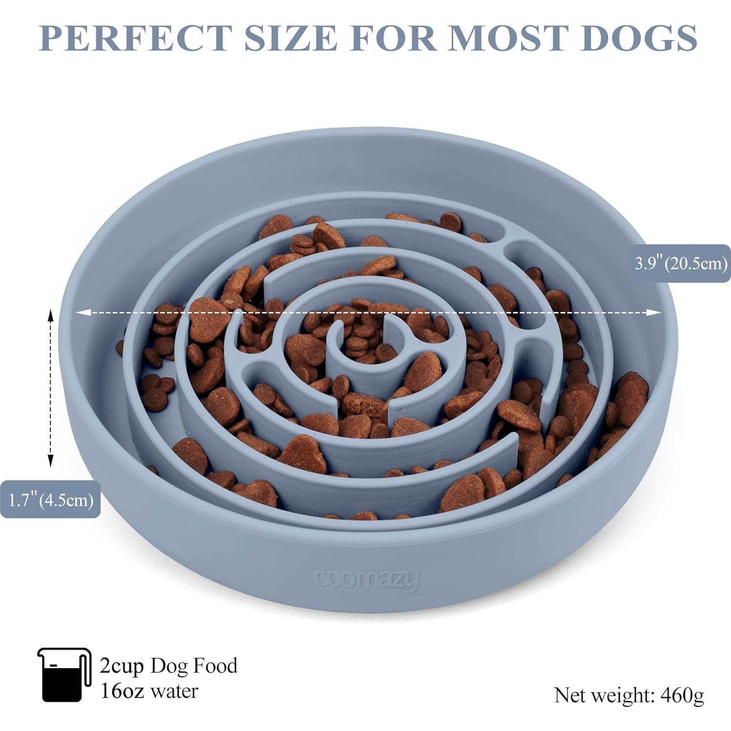 Cuenco para Perros Coomazy de Silicona Antideslizante 21cm