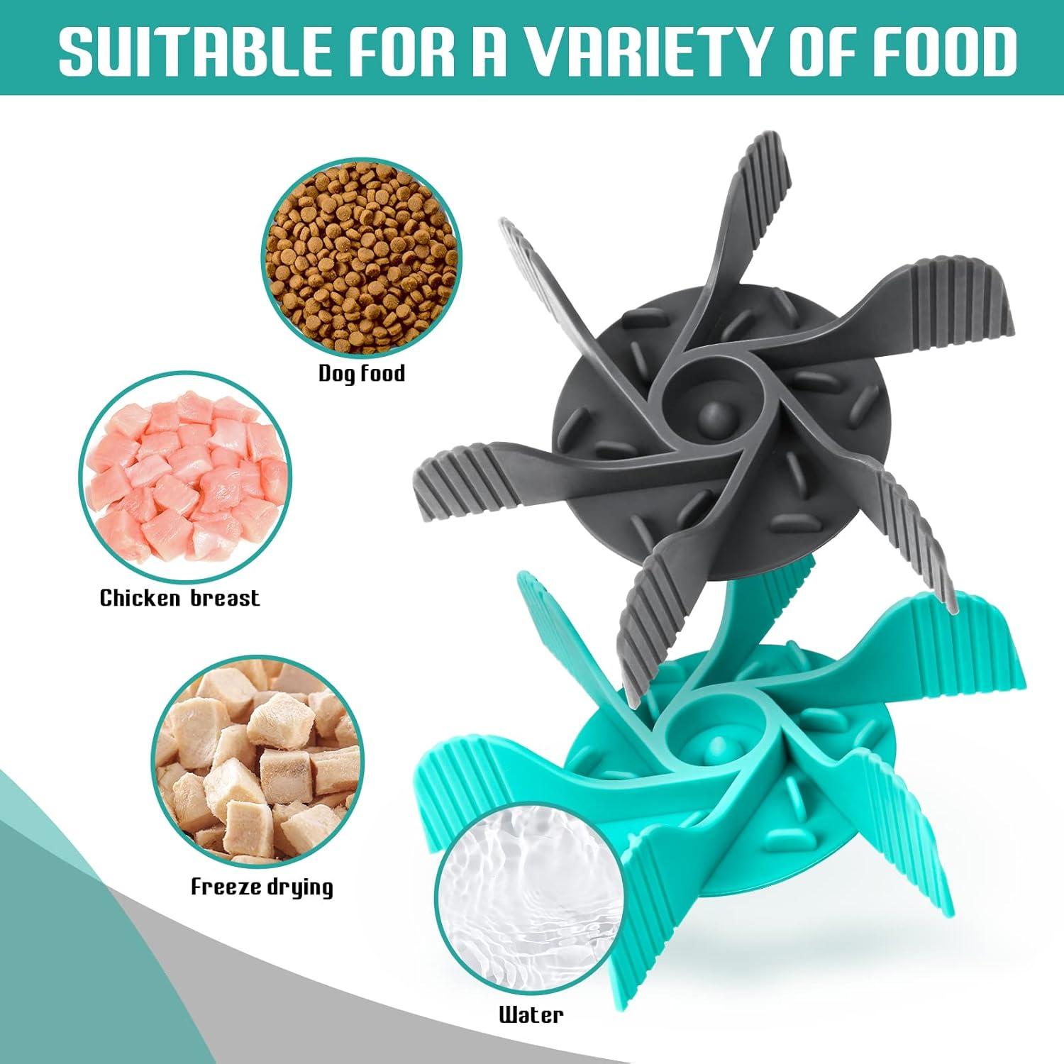 Inserto de Alimentación Lenta para Perros MooonGem 2 Pcs