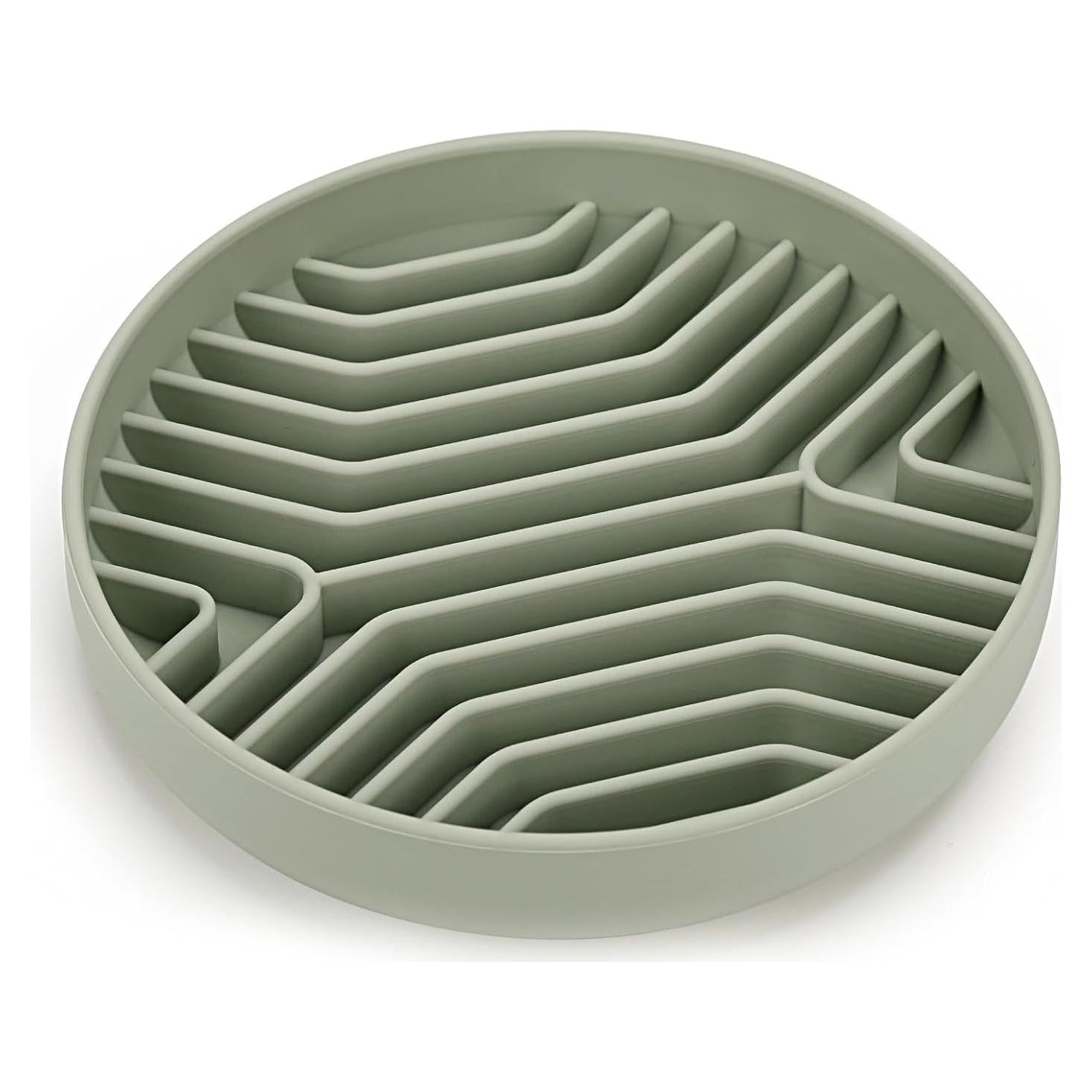 Tazón de Alimentación Lenta para Perros Medianos y Pequeños - Silicona