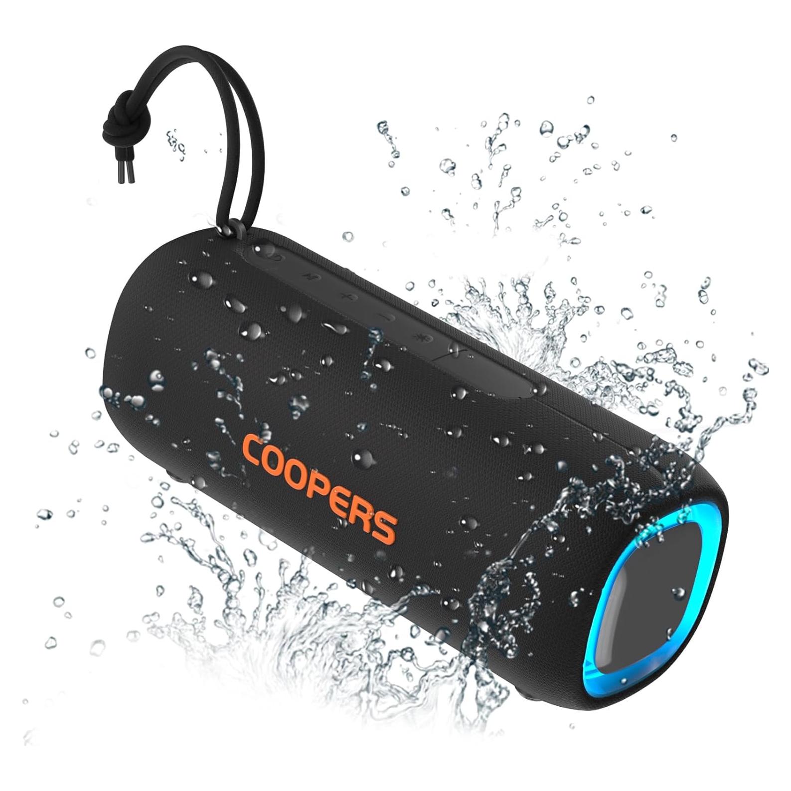 Altavoz Bluetooth COOPERS WP05A Impermeable 20cm Sonido Estéreo