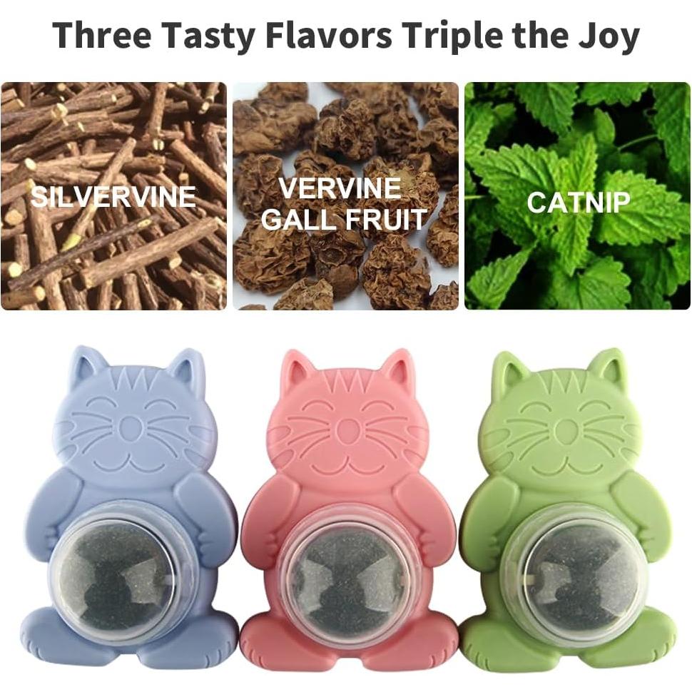 Juguetes de Catnip Natural Eaireys - 3 Piezas para Gatos