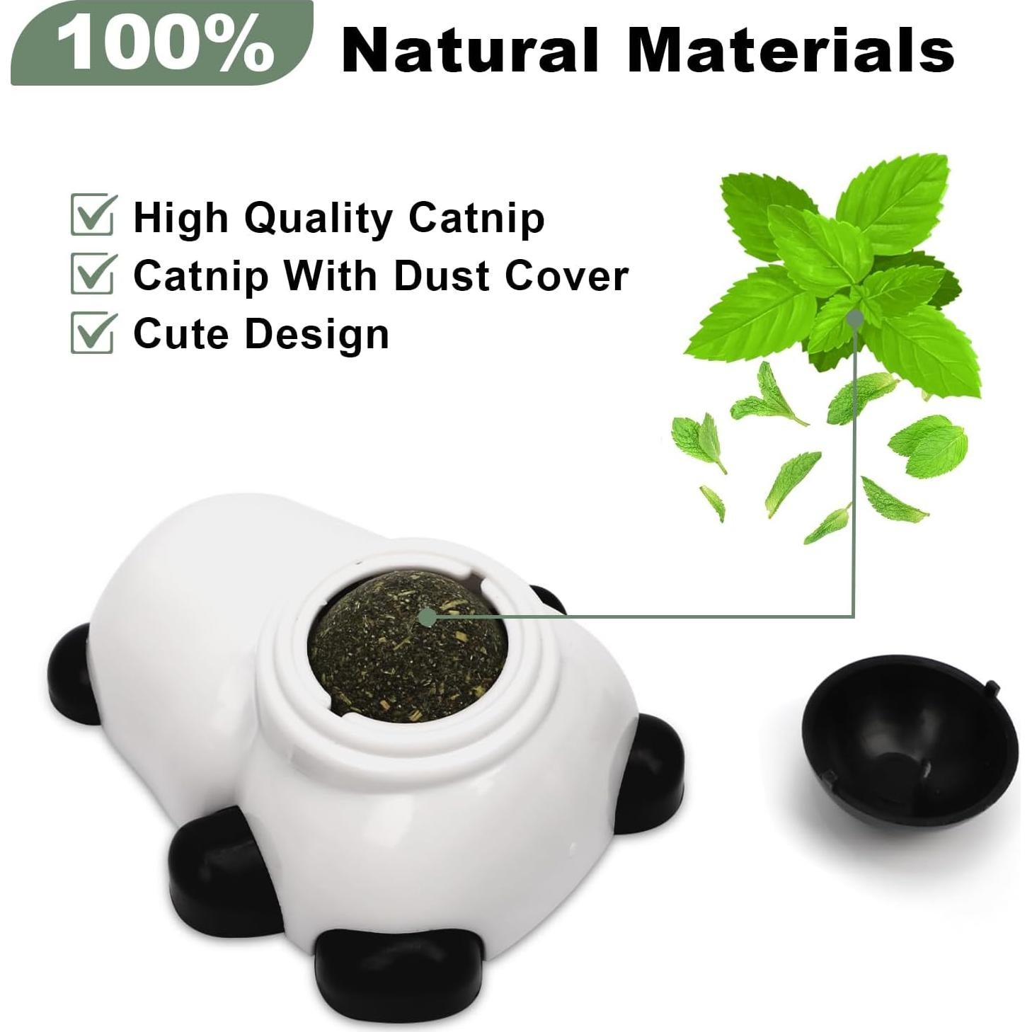 6 Pelotas de Hierba Gatera BluGun + Peine para Gato