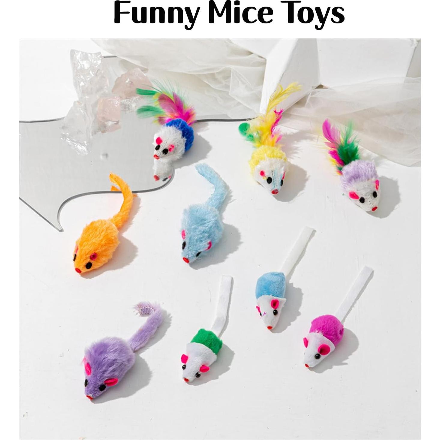 25 Juguetes para Gatos Maiguangta - Variedad de Entretenimiento