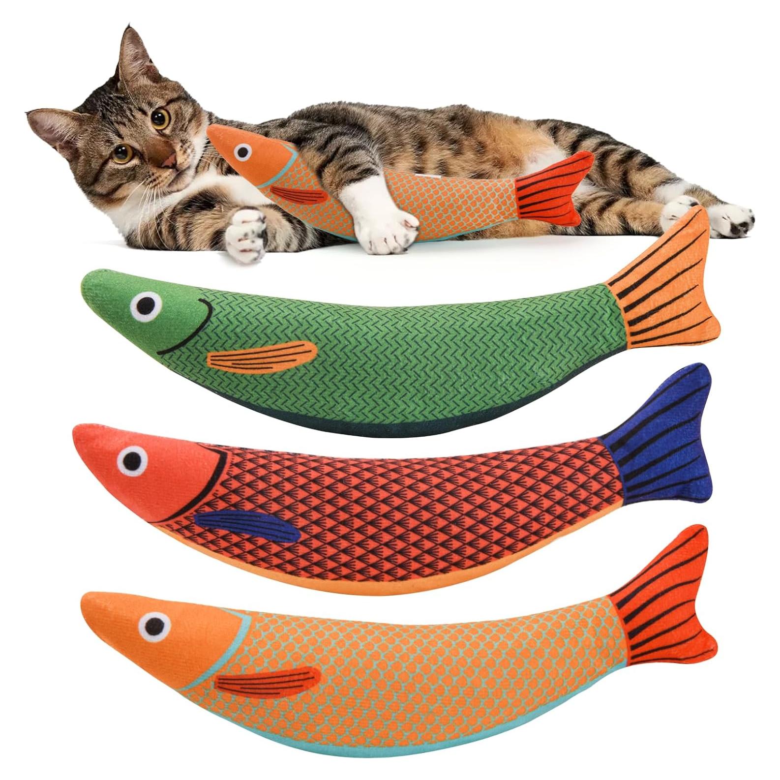 Juguetes para Gatos AUSCAT con Hierba Gatera - 3 Piezas