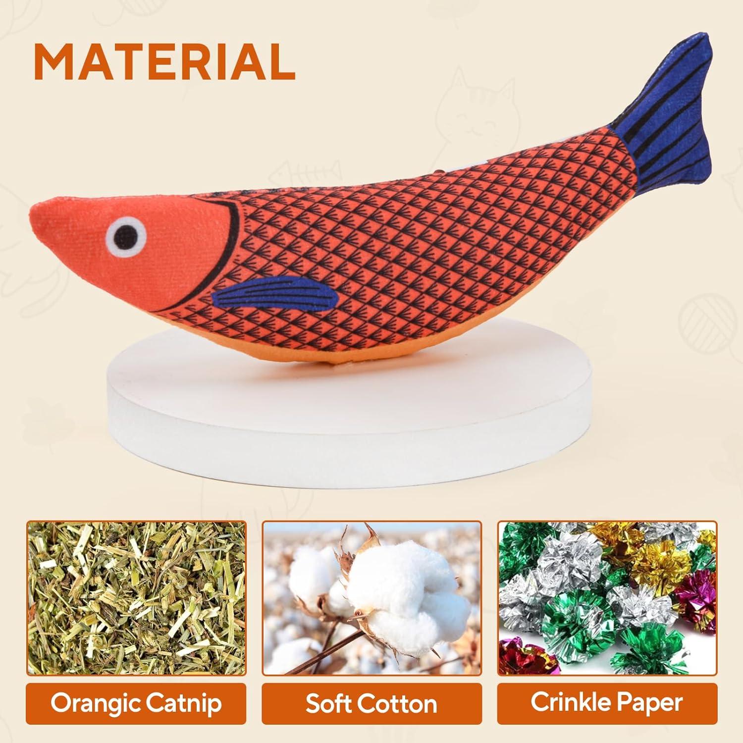 Juguetes para Gatos AUSCAT con Hierba Gatera - 3 Piezas