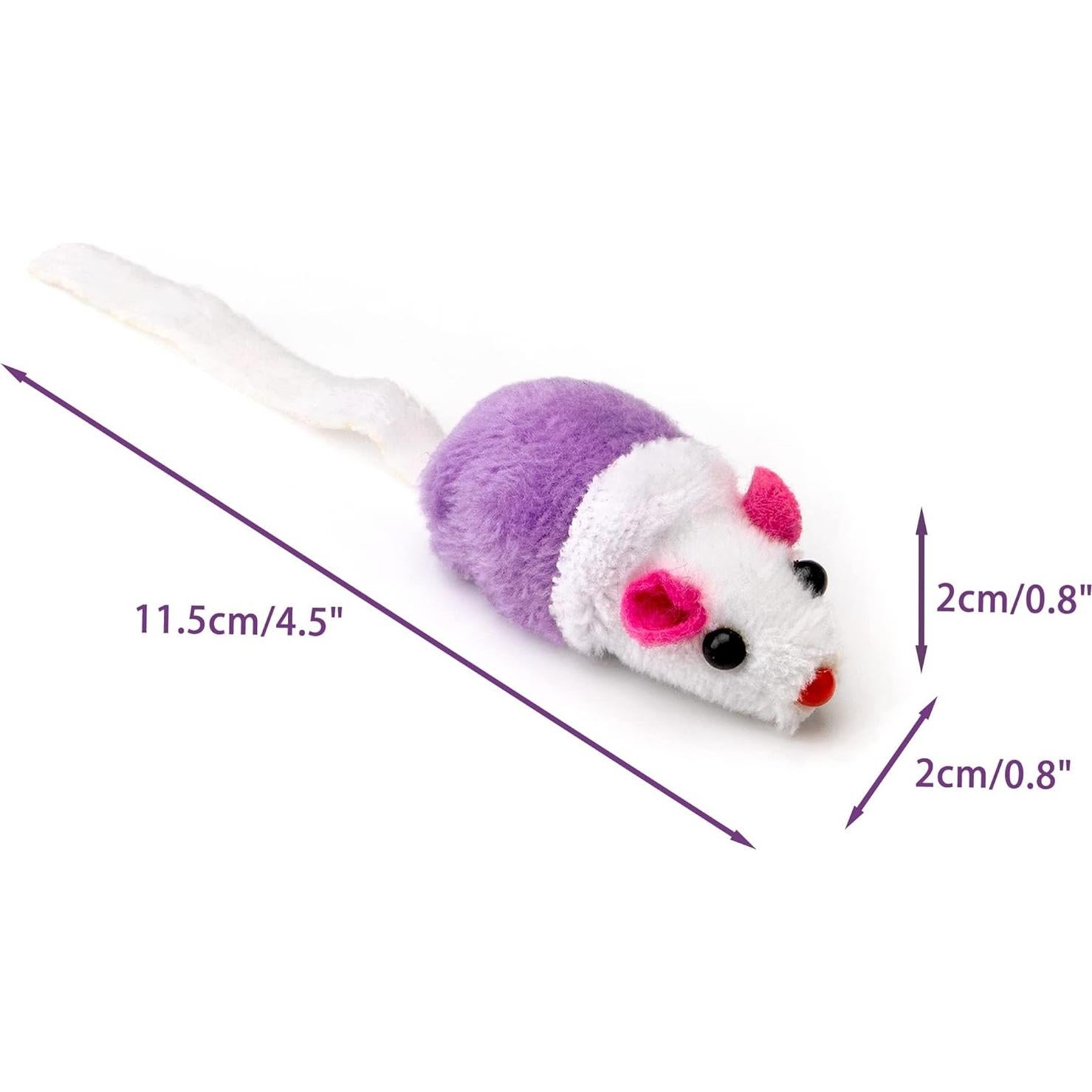 CHIWAWA Paquete de 36 Juguetes Interactivos para Gatos 4.5cm