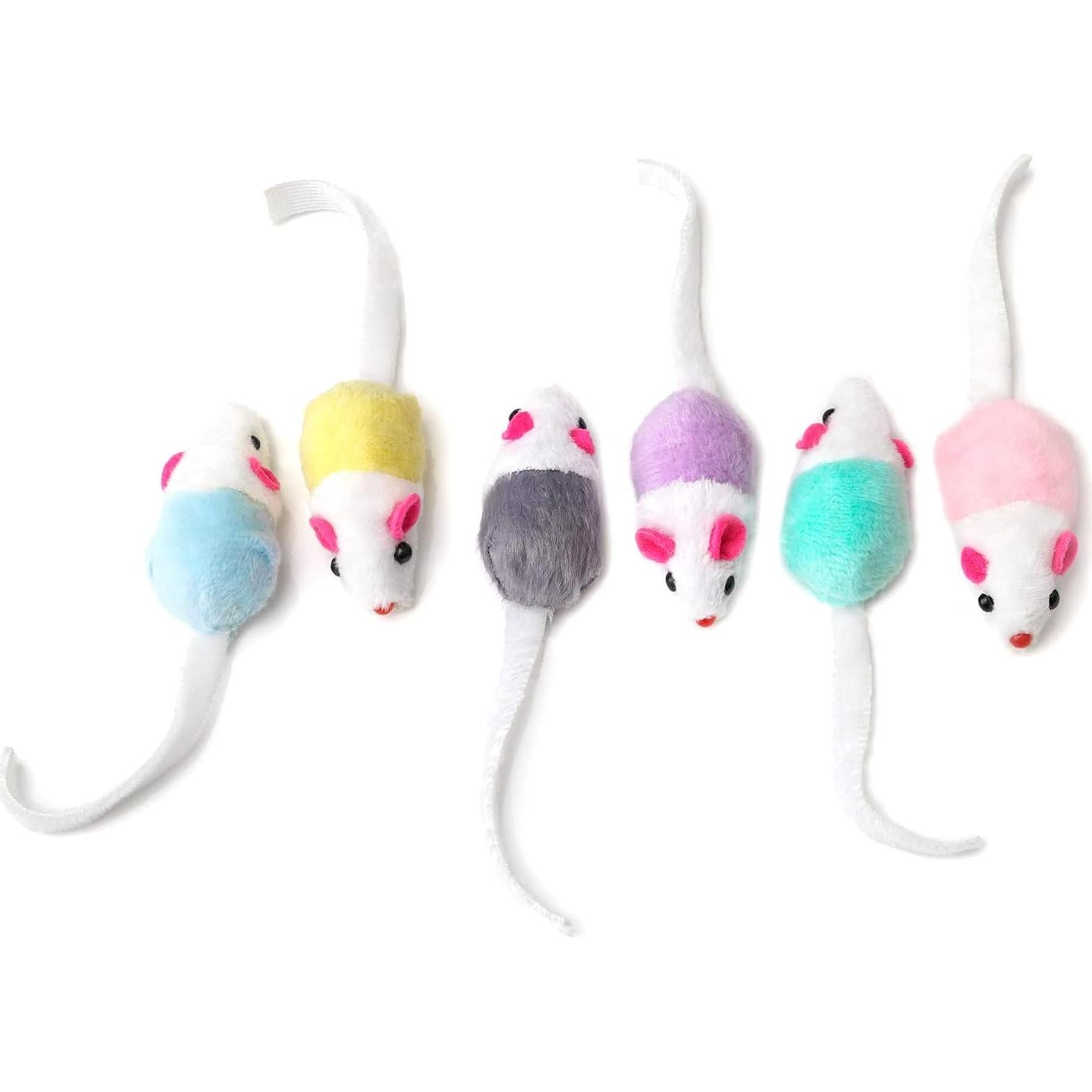 CHIWAWA Paquete de 36 Juguetes Interactivos para Gatos 4.5cm