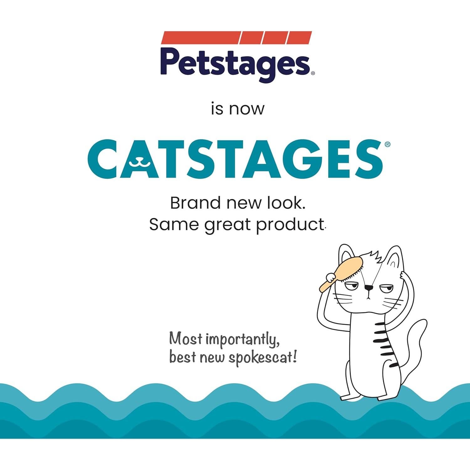 Juguete de felpa para gatos Catstages Cuddle Nocturno Azul