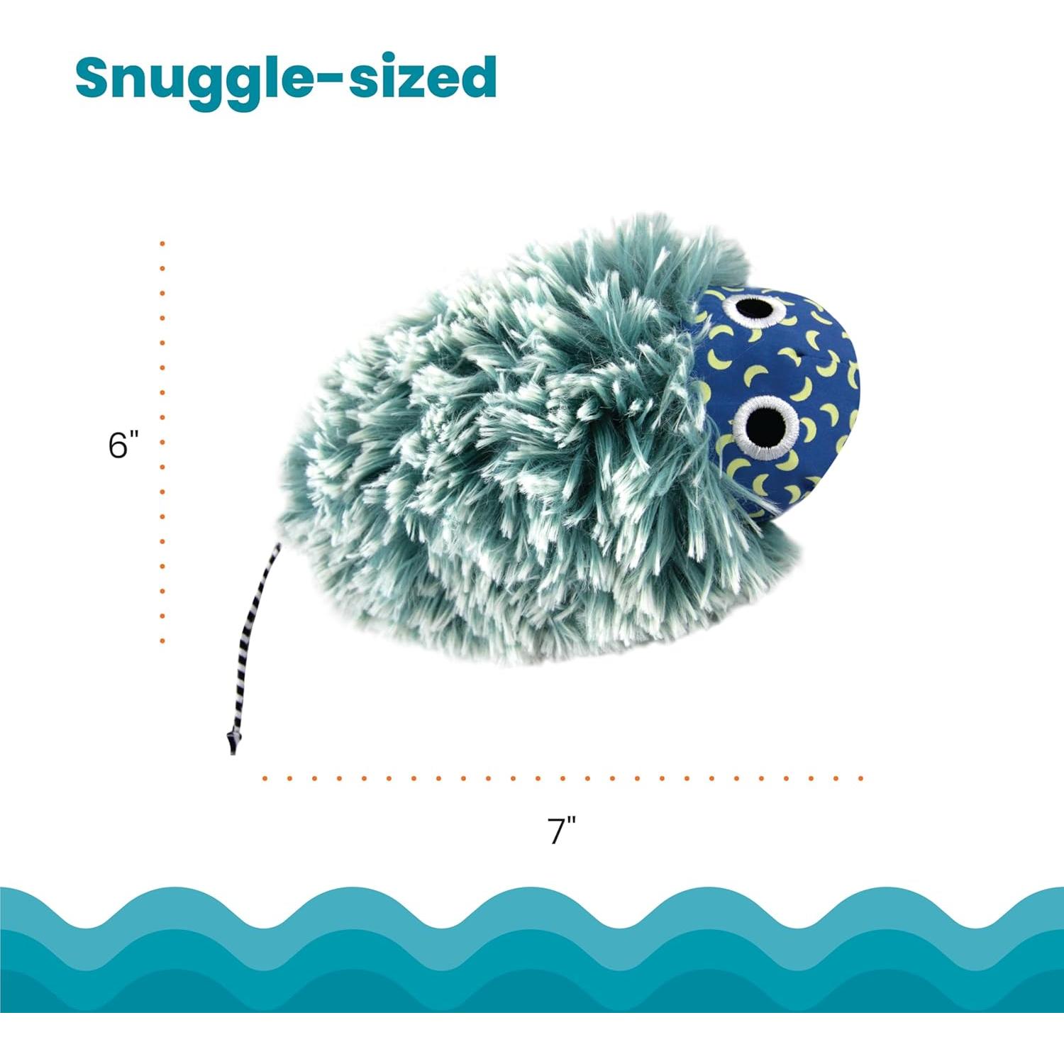 Juguete de felpa para gatos Catstages Cuddle Nocturno Azul