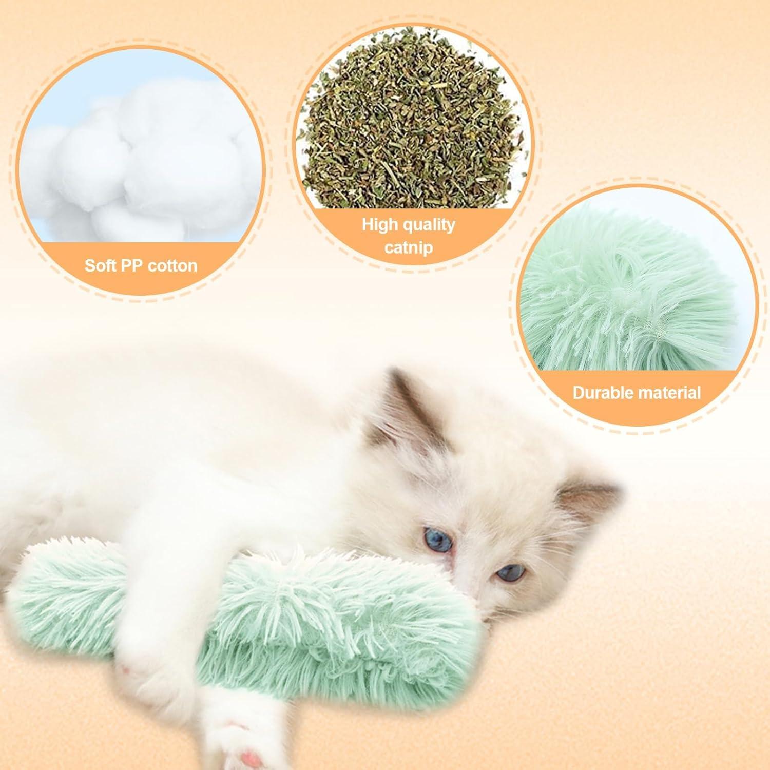Juguetes Interactivos para Gatos Shudyear - 3 Piezas con Catnip