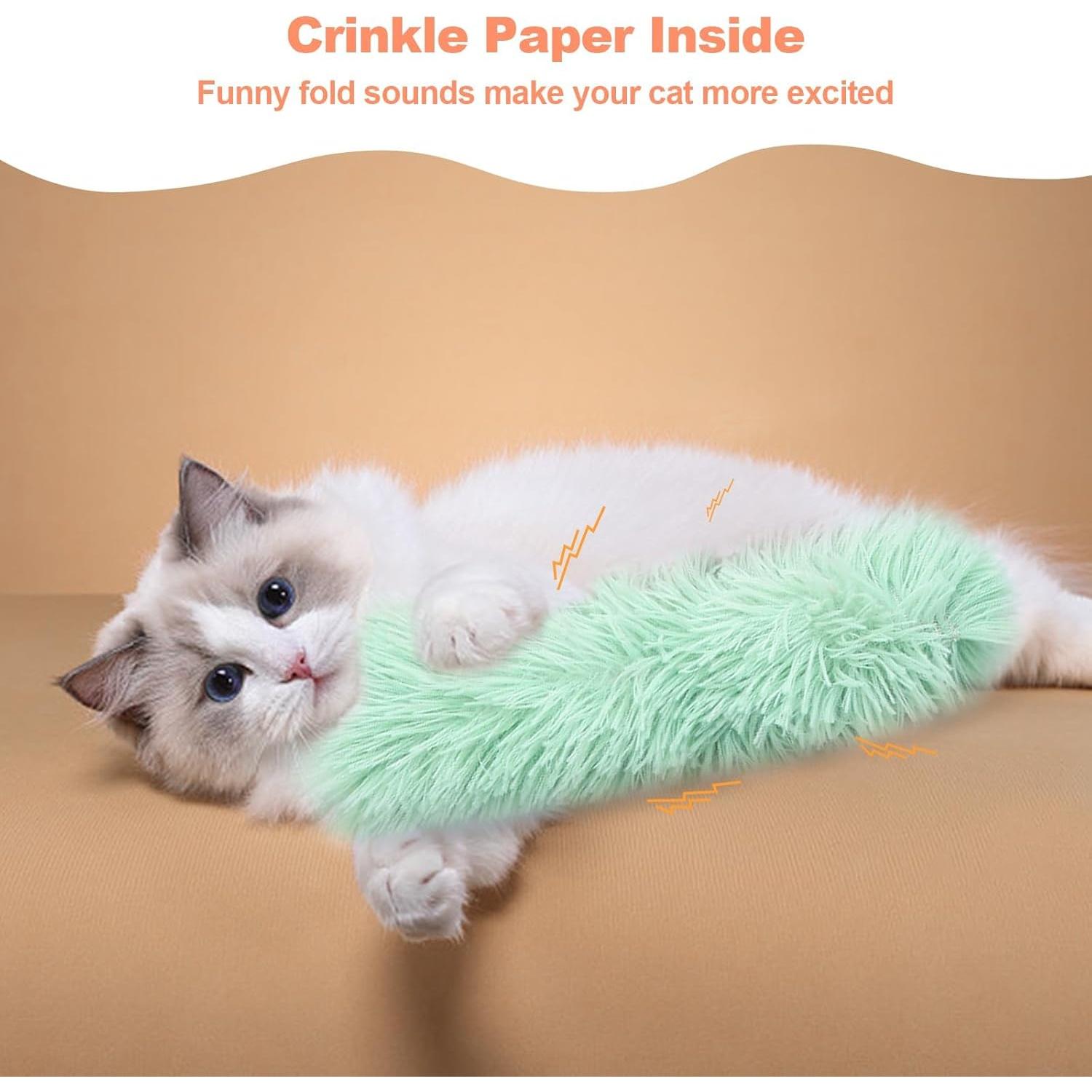 Juguetes Interactivos para Gatos Shudyear - 3 Piezas con Catnip