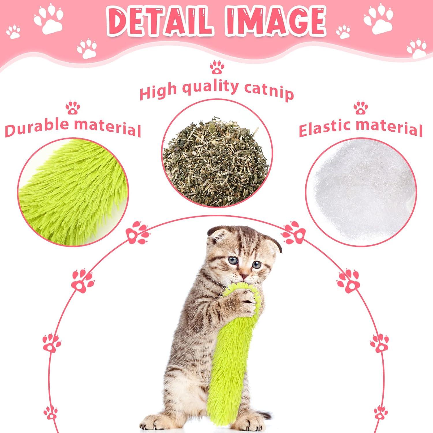 Juguete Interactivo para Gato Civaner 6 Pcs 27 cm con Hierba Gatera