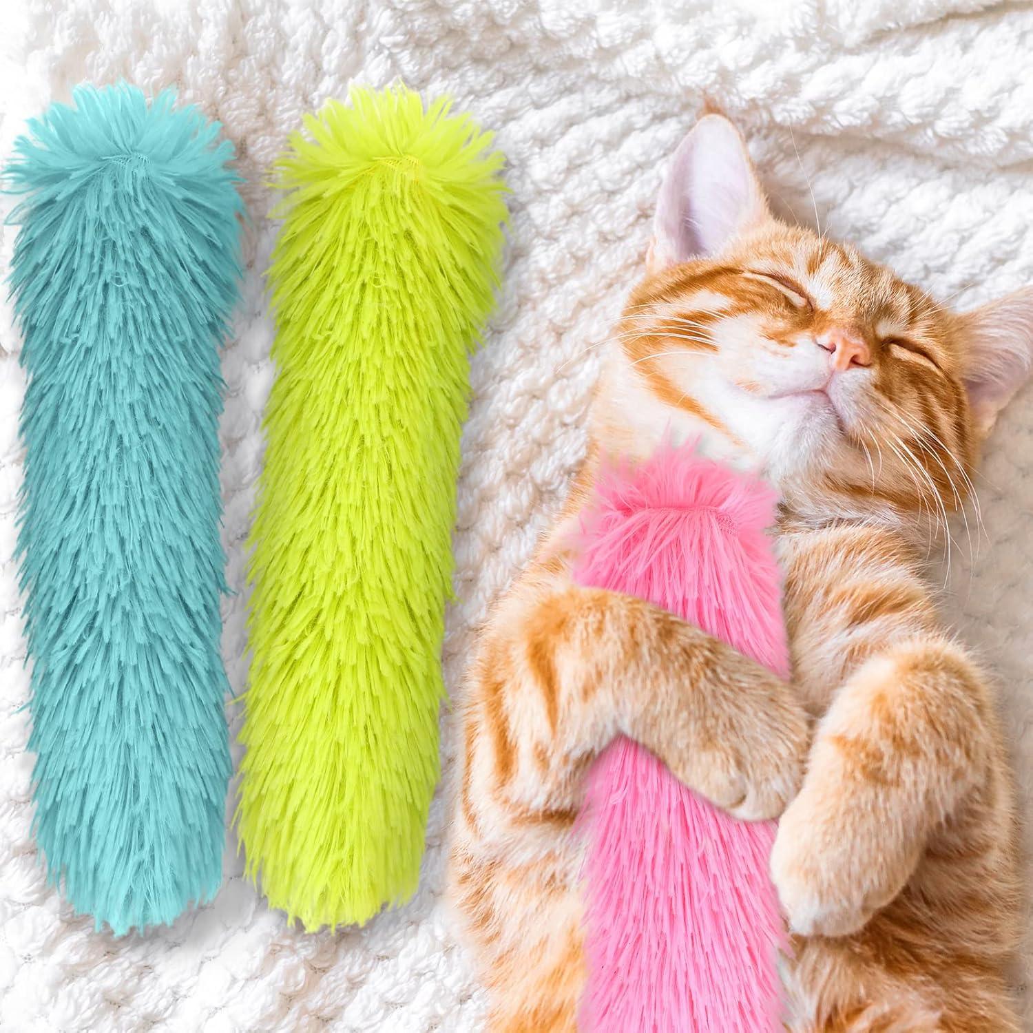 Juguete Interactivo para Gato Civaner 6 Pcs 27 cm con Hierba Gatera
