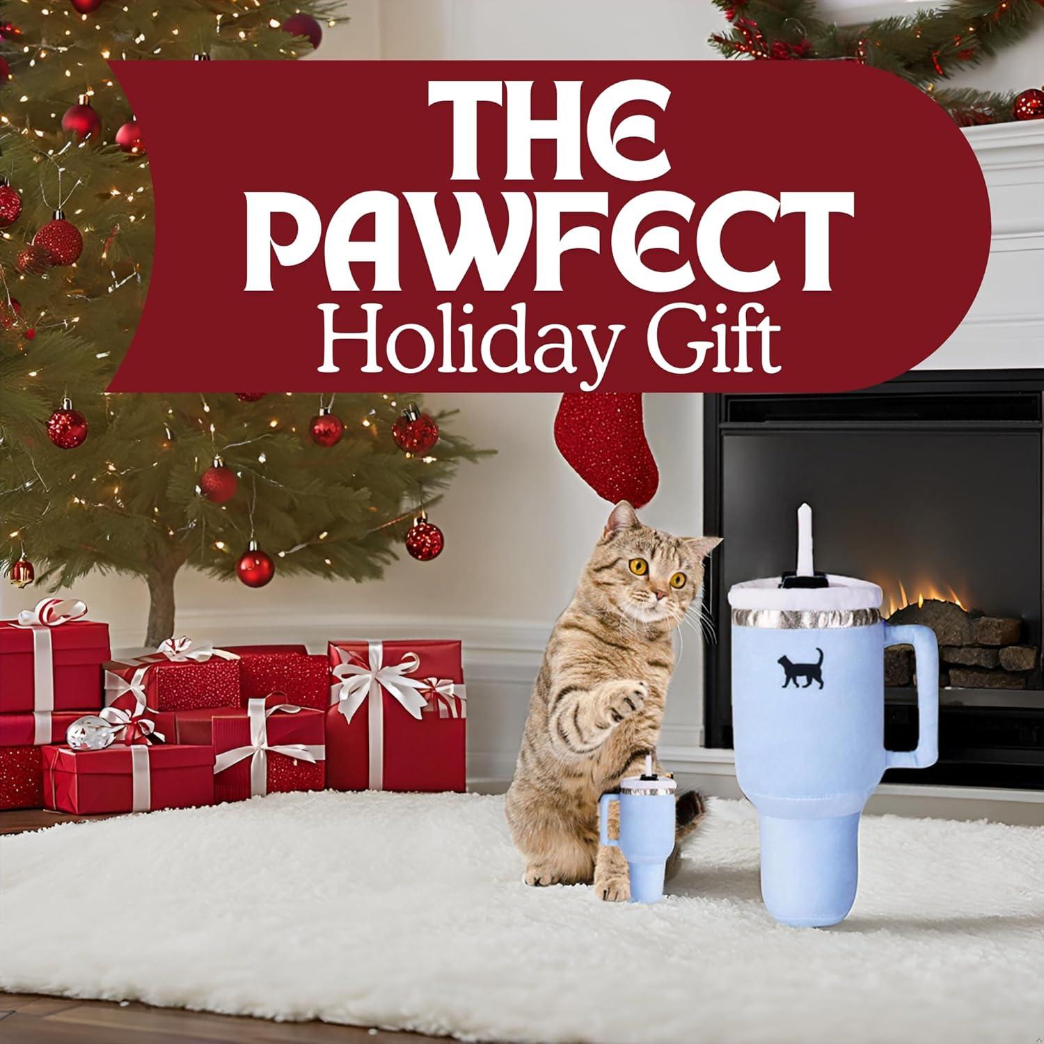 Juguete para Gato Kitty Cup Tumbler - Azul Chambray