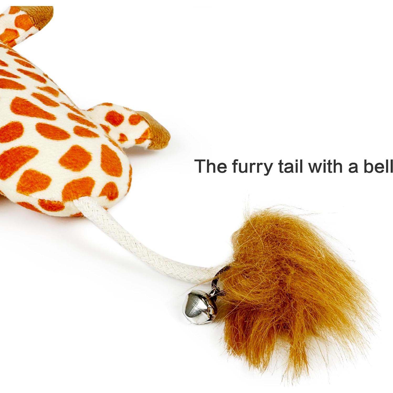 Almohada de Matatabi TTCAT para Gatos Jirafa 27 cm Suave