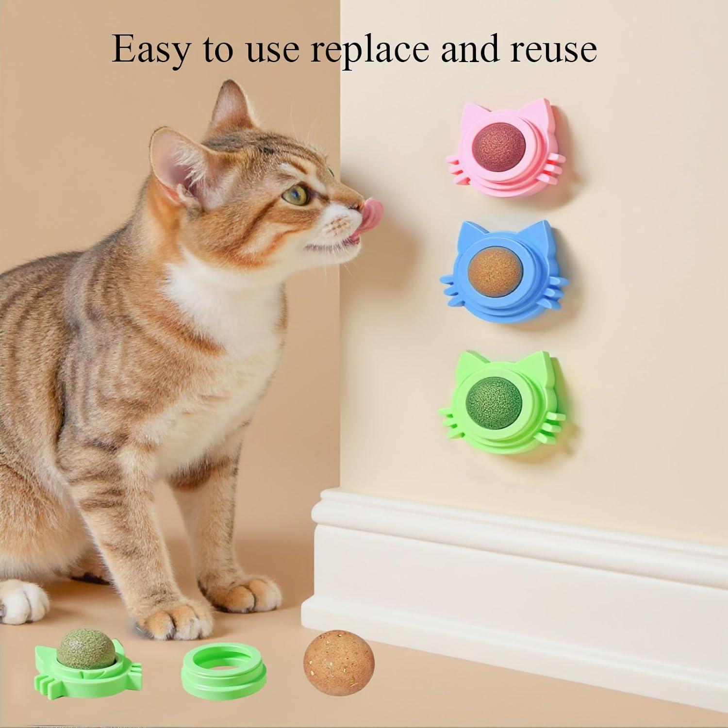 9PCS Juguetes para Gato GREMBEB con Hierba Gatera y Silvervine