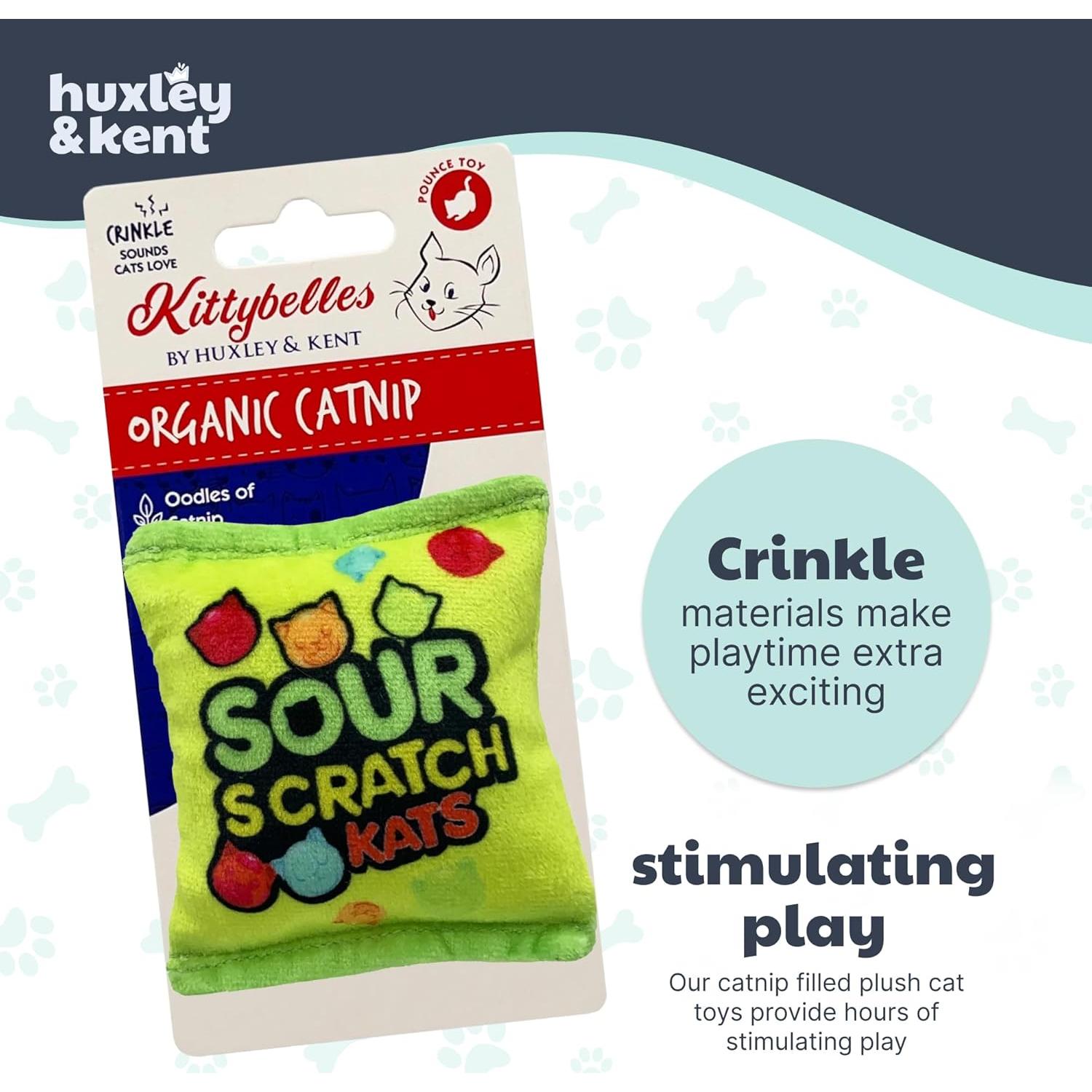 Juguete Interactivo para Gatos Huxley & Kent Sour Scratch Kats