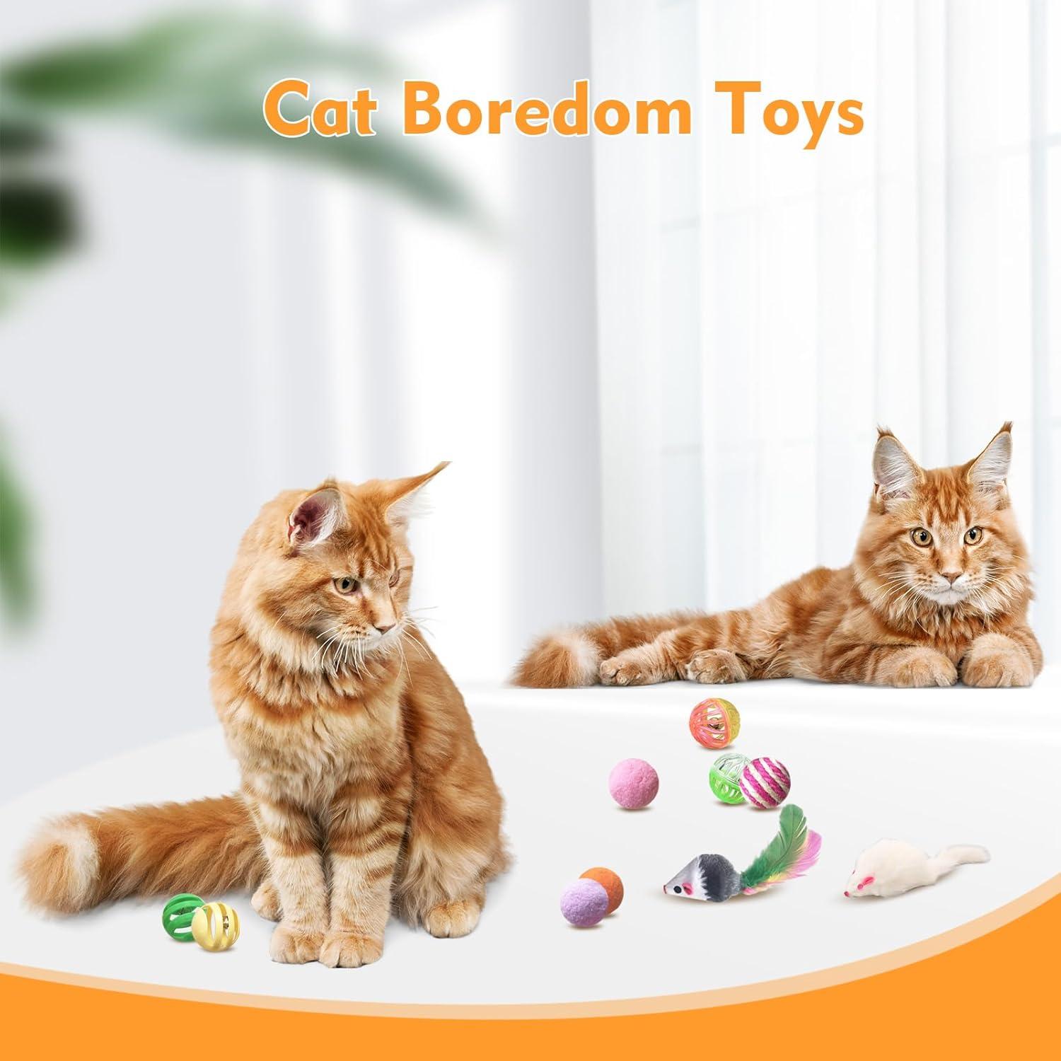 Set de Juguetes Interactivos para Gatos YULOYI - 34 Piezas
