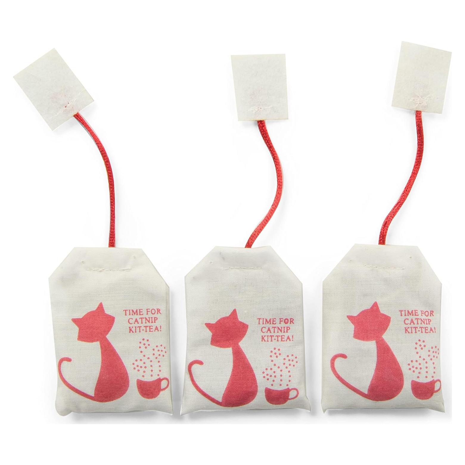 Juguetes para Gato Petlinks Tea Zing - Set de 3 con Hierba Gatera