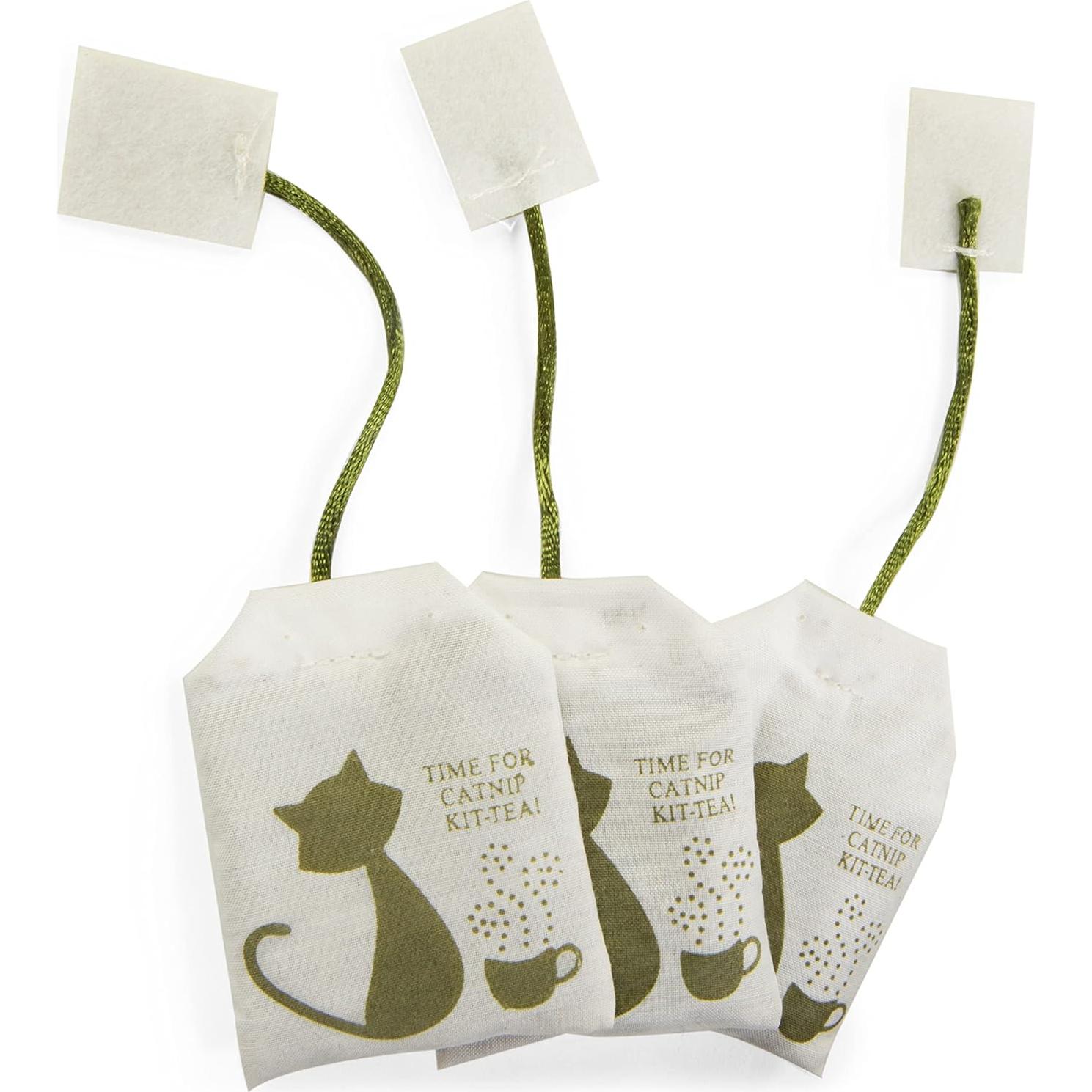 Juguetes para Gato Petlinks Tea Zing - Set de 3 con Hierba Gatera