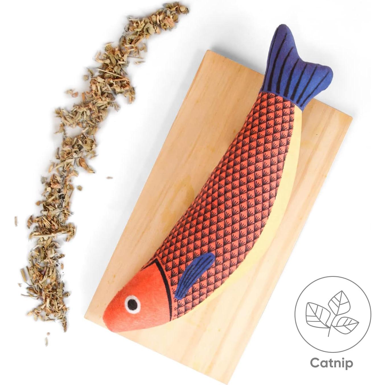 Juguete Interactivo para Gatos WONOWPA 3PCS con Hierba Gatera