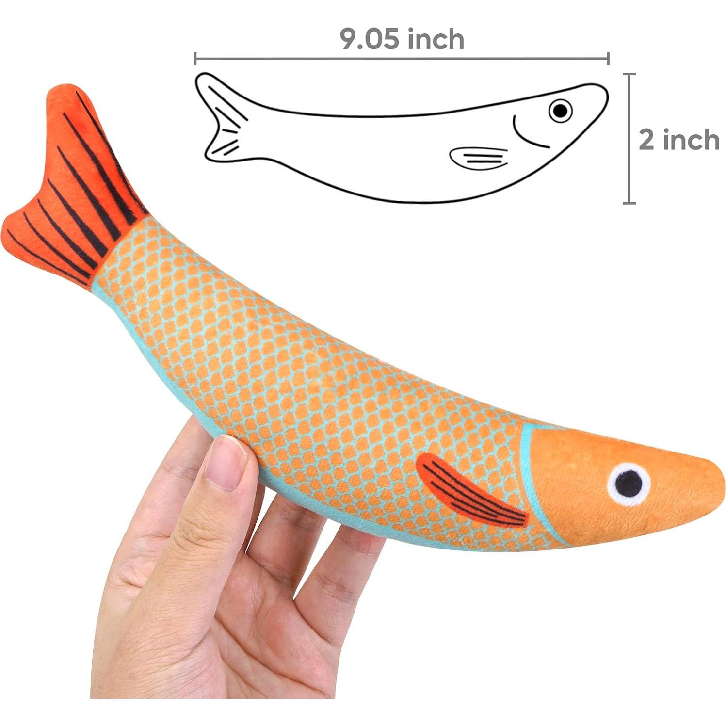 Juguete Interactivo para Gatos WONOWPA 3PCS con Hierba Gatera