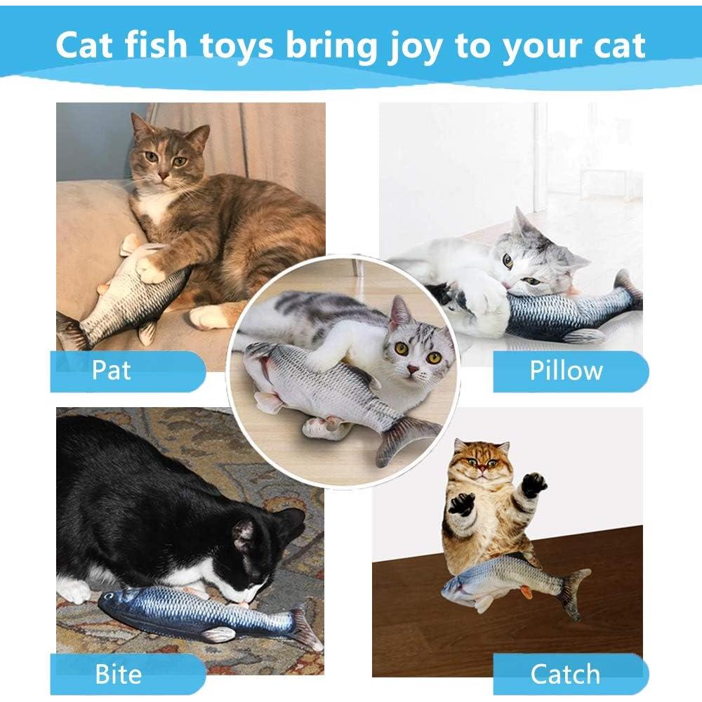 Juguete Interactivo para Gatos Tocirelo Pez Floppy 27.94 cm