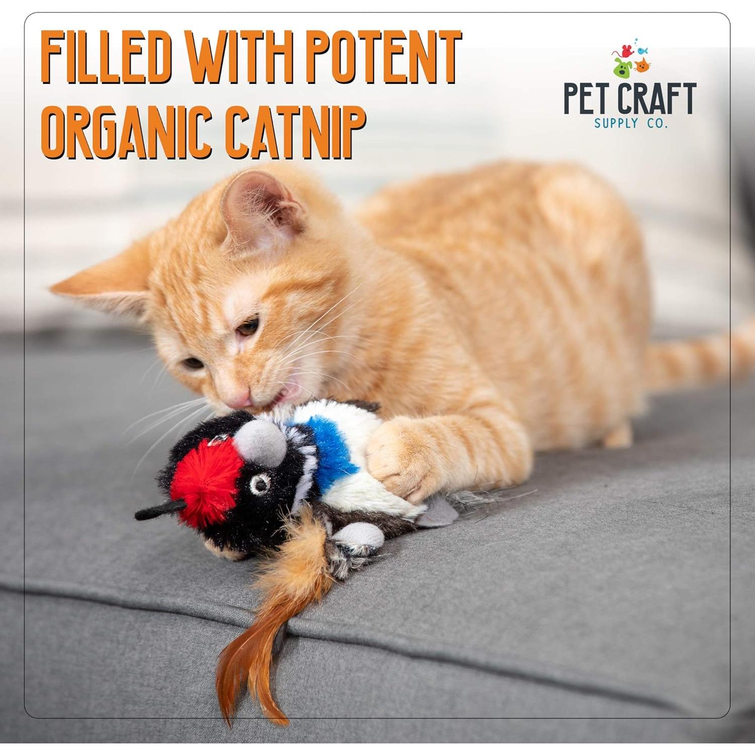 Juguetes Interactivos para Gatos Craft Kitty - Paquete de 2