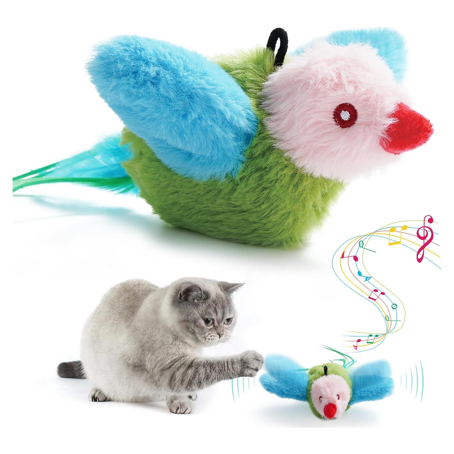 Juguete Interactivo para Gatos Pawsible CT-Bird Verde