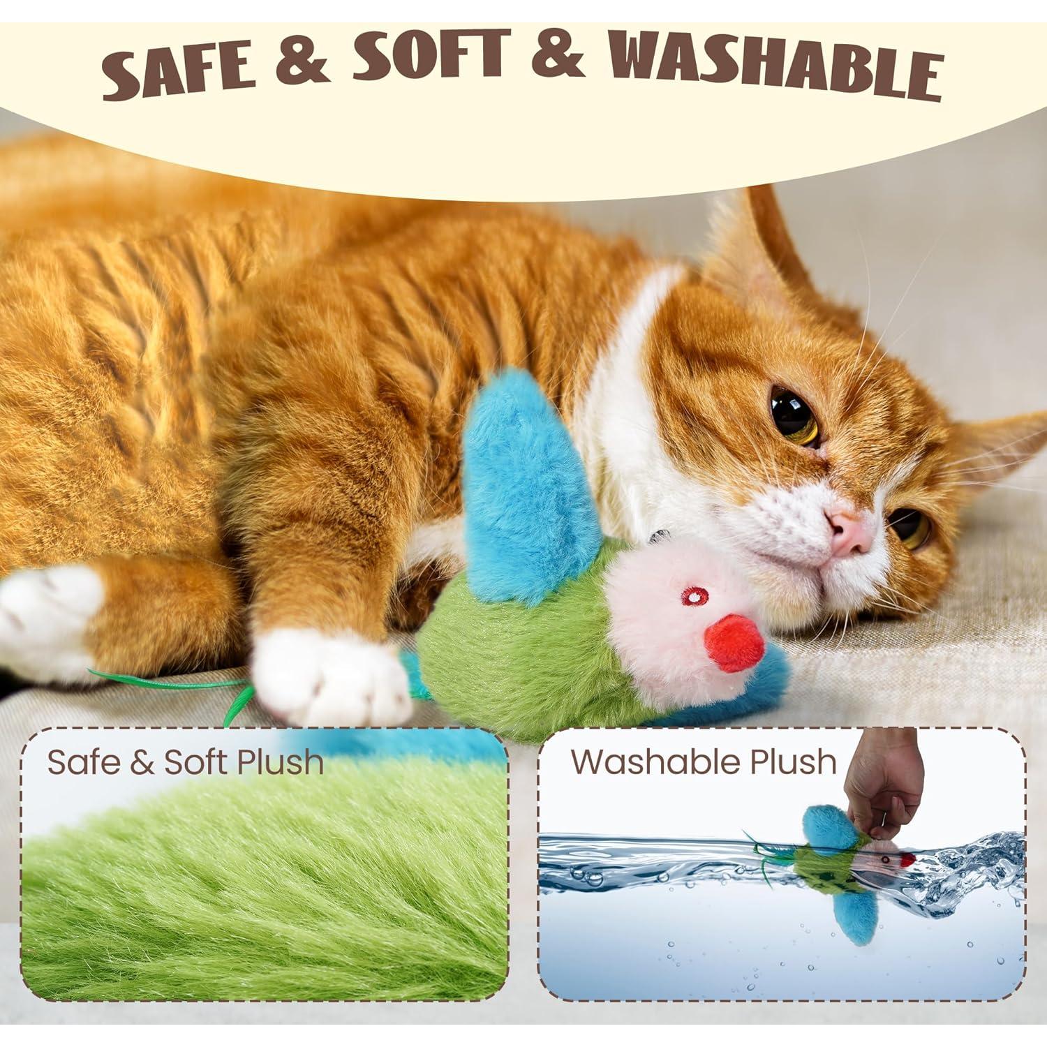 Juguete Interactivo para Gatos Pawsible CT-Bird Verde