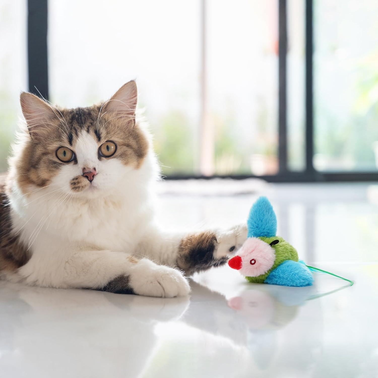 Juguete Interactivo para Gatos Pawsible CT-Bird Verde