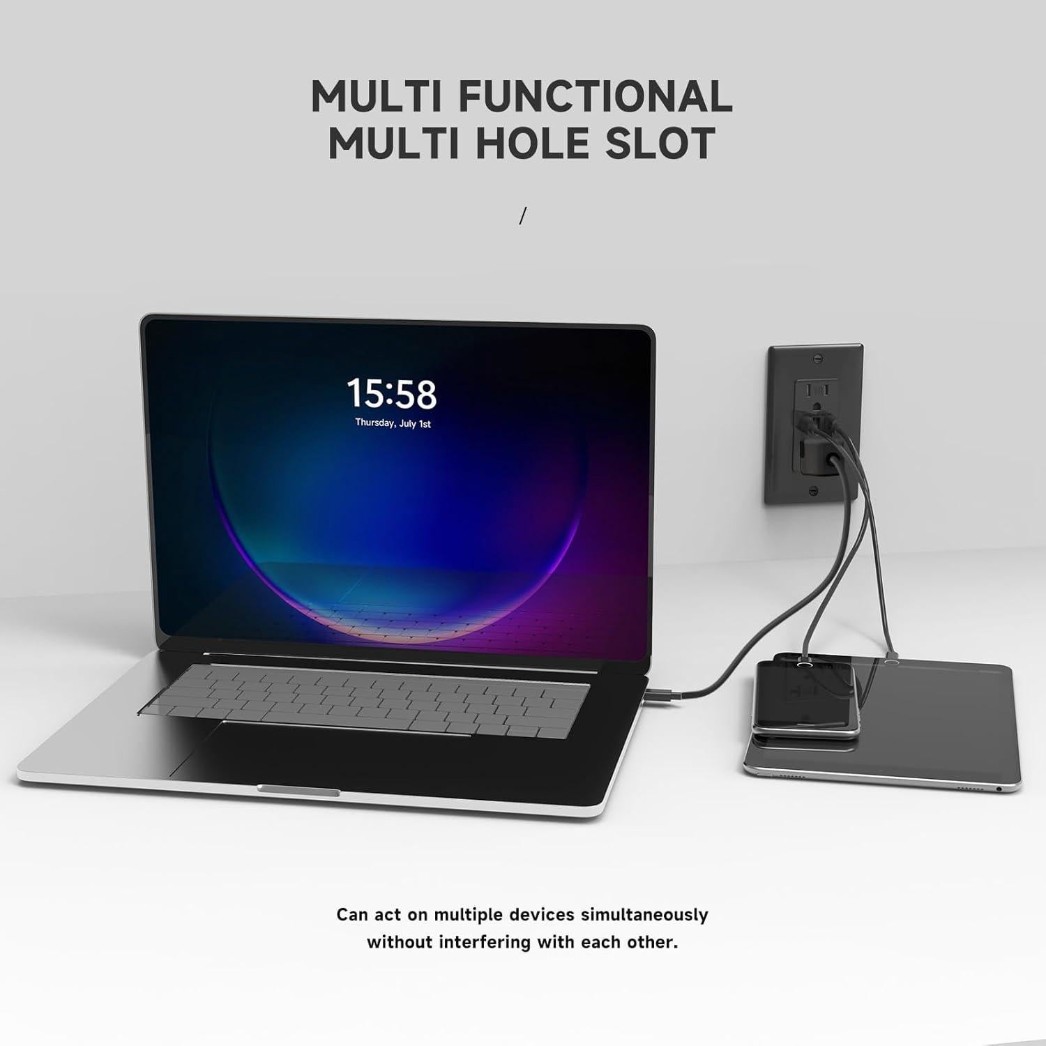 Enchufe USB C 30W 6.0A Alastech Negro 15 Amperios