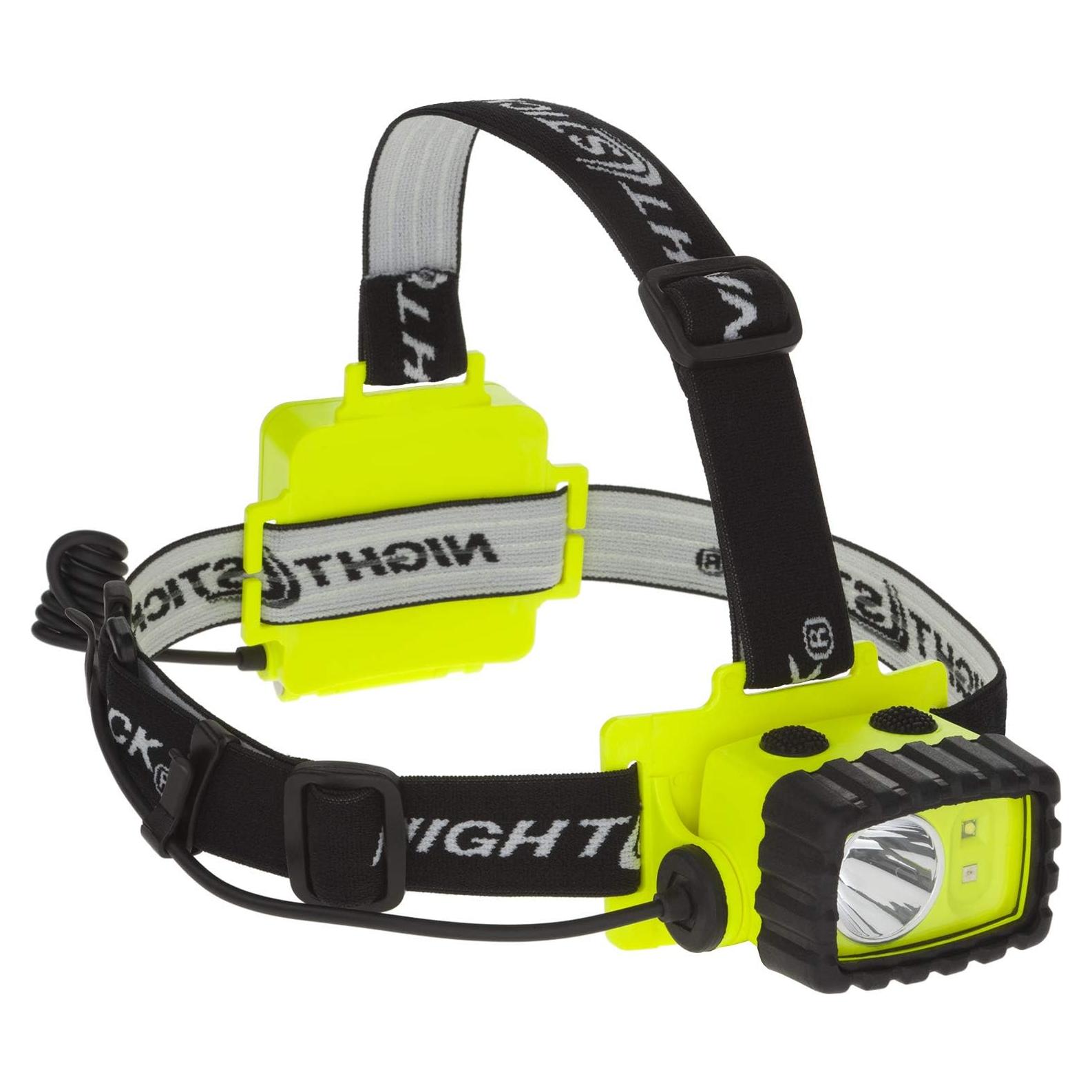 Linterna Frontal Nightstick XPP-5458G Verde 120m Doble Luz