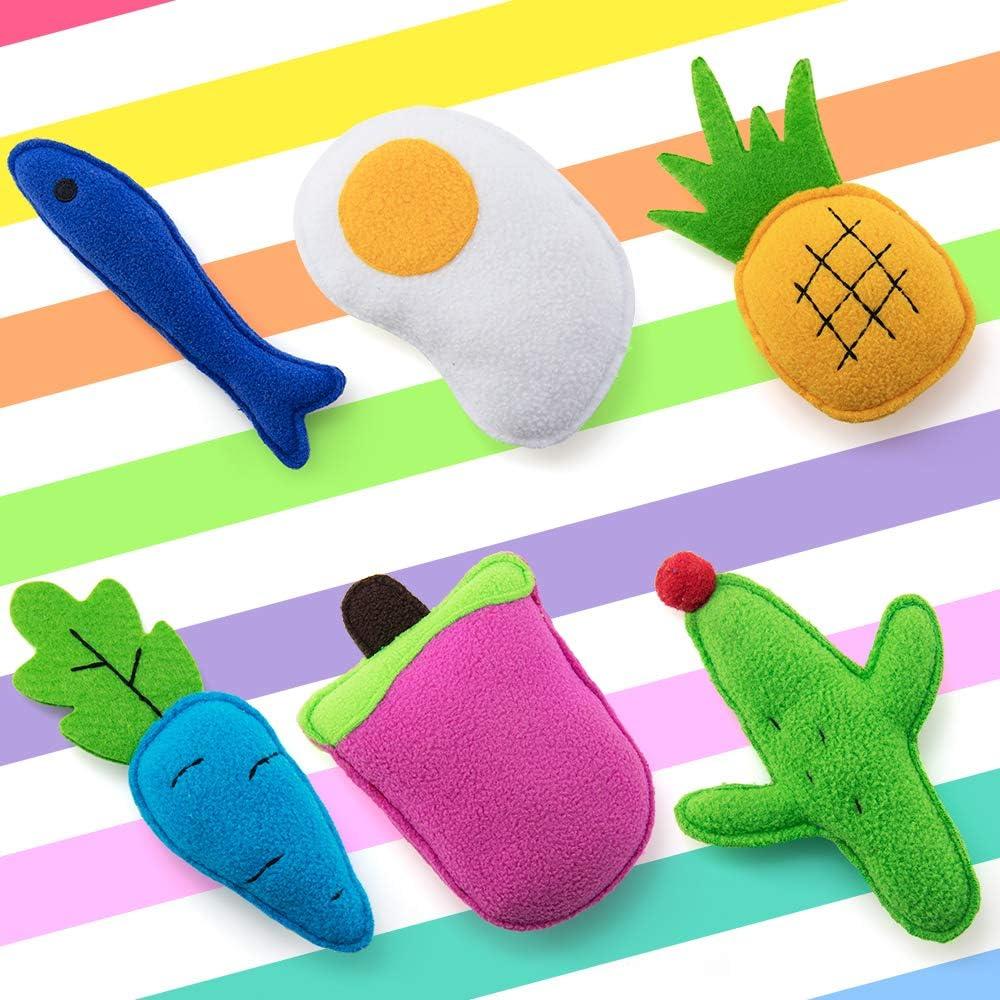 Juguetes de Catnip AWOOF para Gatos - Paquete de 6 Interactivos