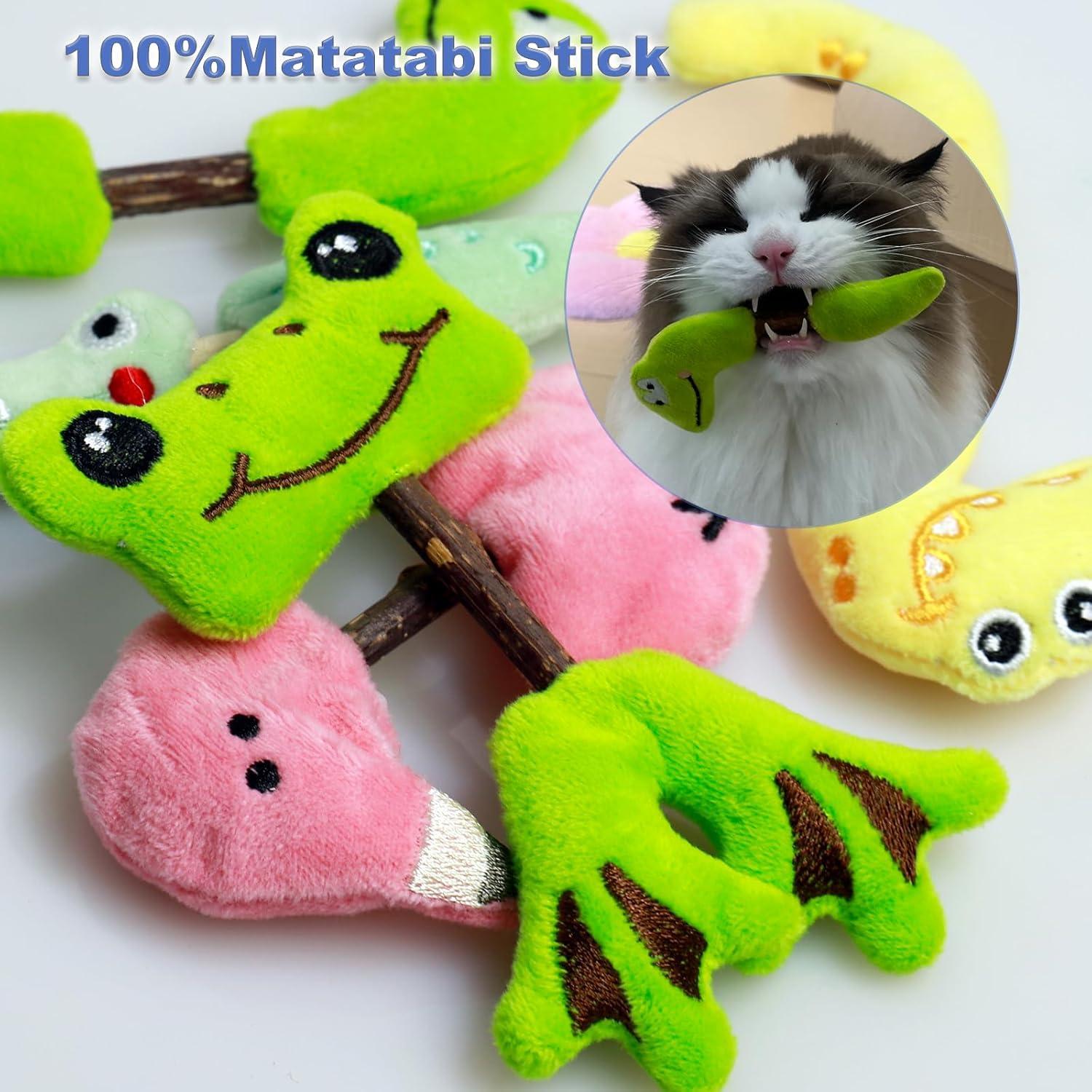 Juego de Juguetes Interactivos para Gatos uyiixoxo 10 Piezas