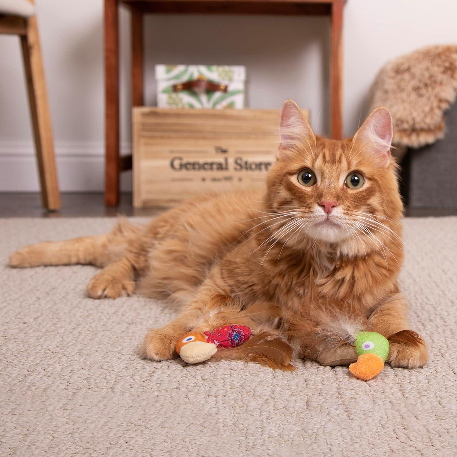 Juguetes para Gato SmartyKat Love Mates 2-Pack con Catnip