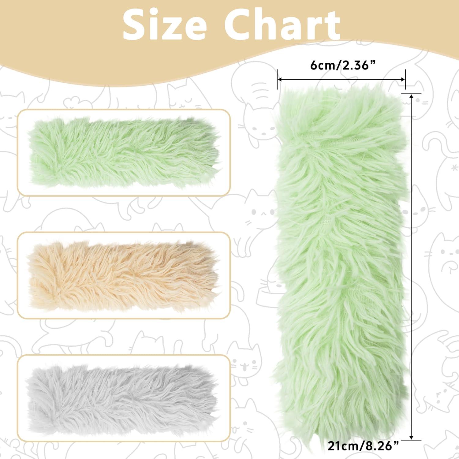 Paquete de 3 Juguetes de Hierba Gatera Maiiu - Suaves y Coloridos