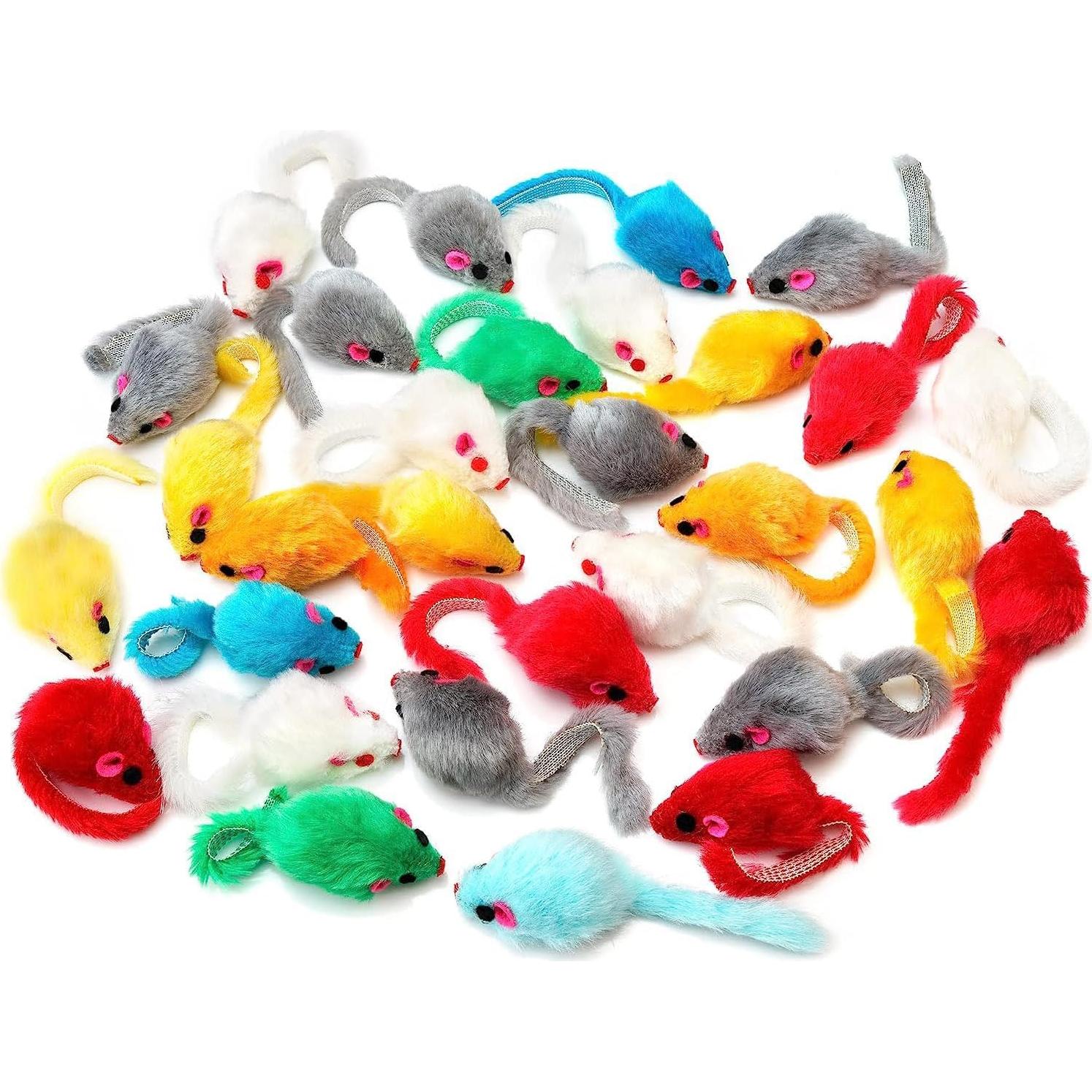 12 Juguetes de Ratón para Gatos Maiguangta - Catnip y Sonido