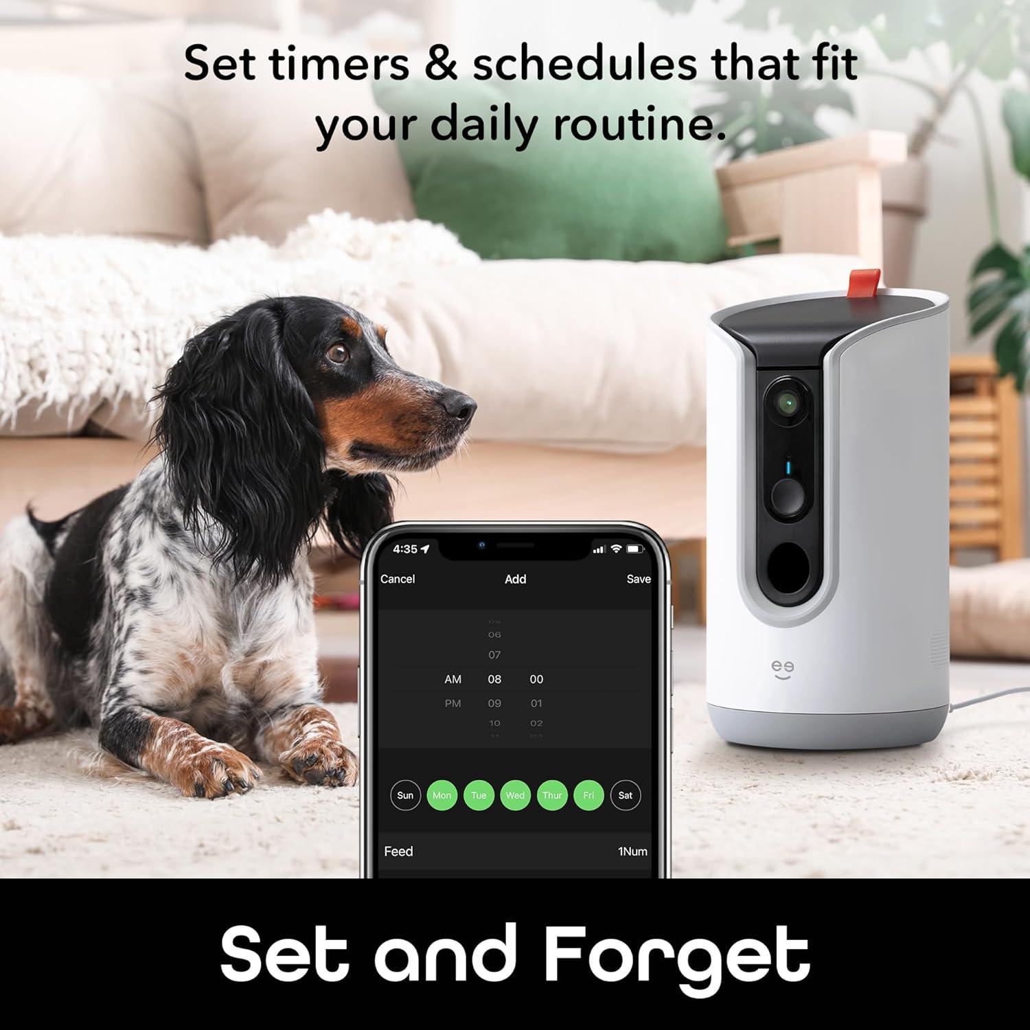 Dispensador de golosinas Geeni con cámara 2K HD y WiFi