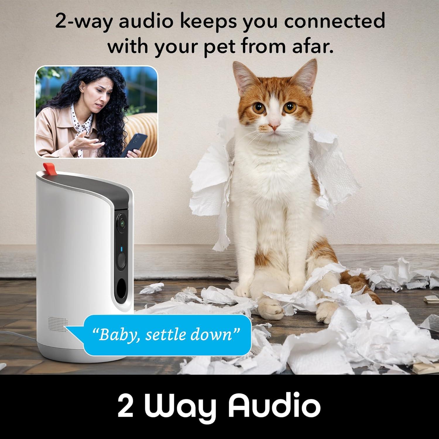 Dispensador de golosinas Geeni con cámara 2K HD y WiFi