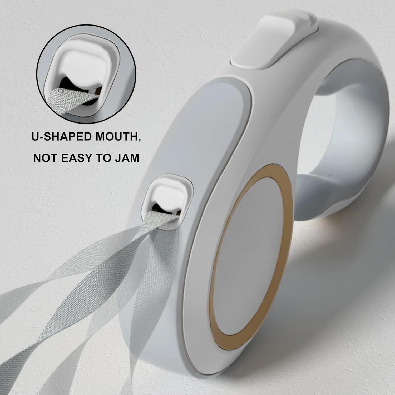 Correa Retráctil para Perros SAIGA CASA 2.44m Nylon Antideslizante