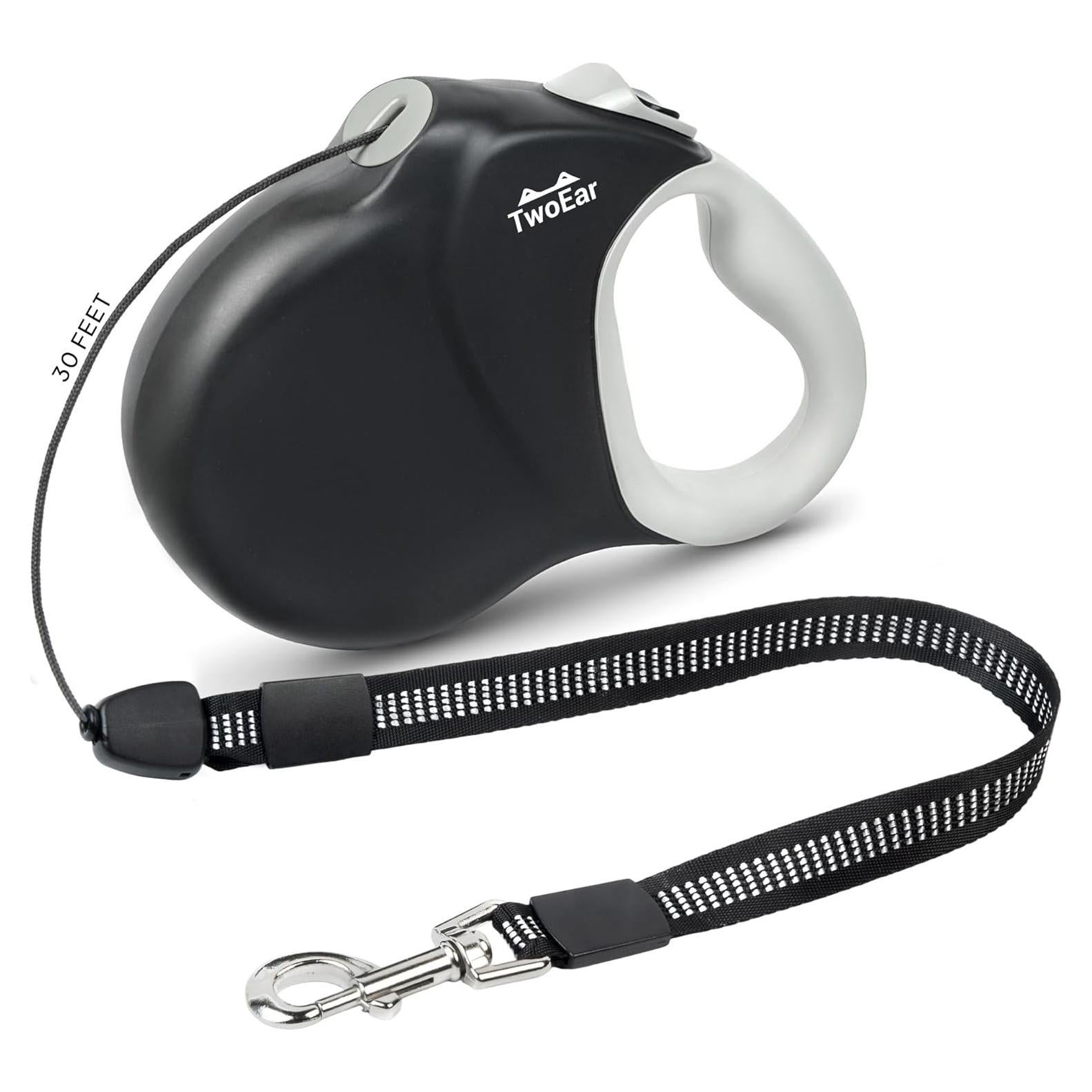 Correa Retráctil Twoear 9M para Perros hasta 50 KG - Resistente y Sin Enredos